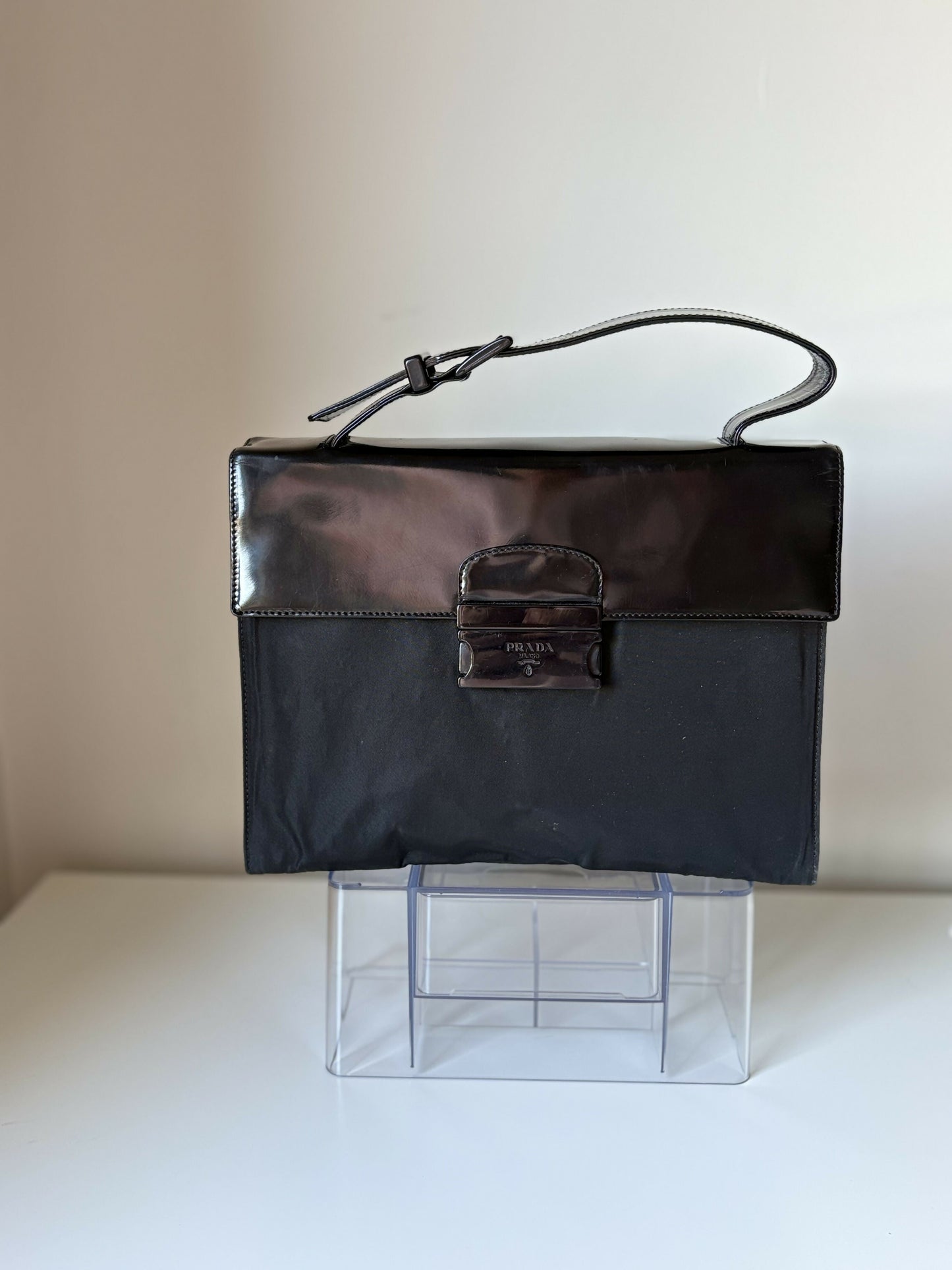 Prada Handbag top Leather