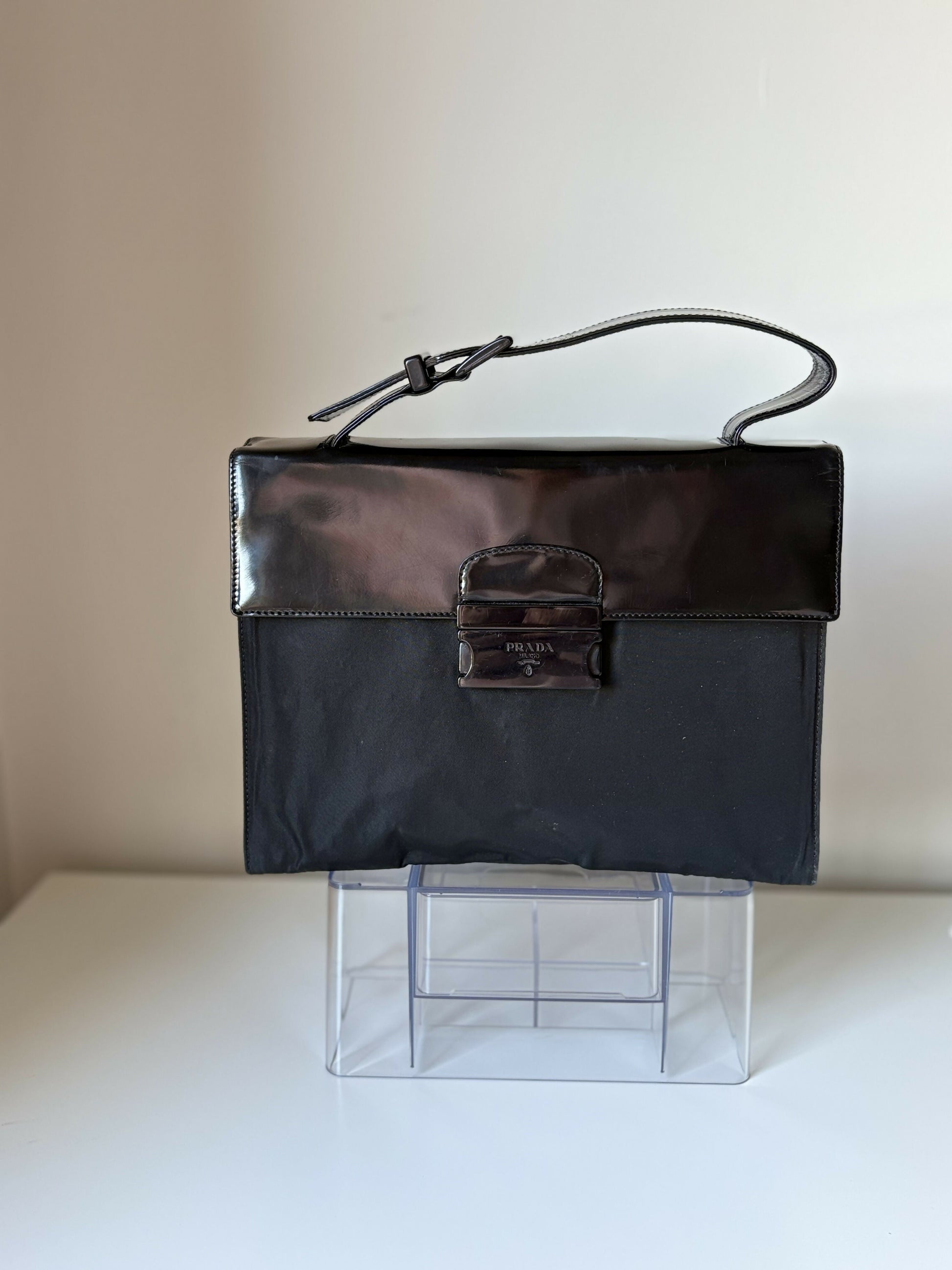 Prada Handbag top Leather