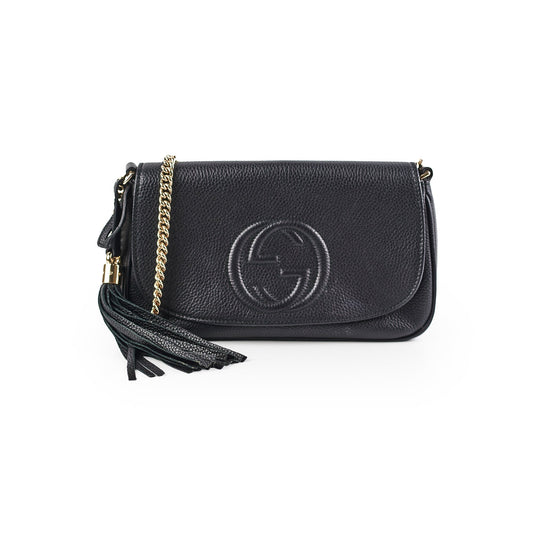 Gucci Soho Shoulder Bag Black Crossbody Bag