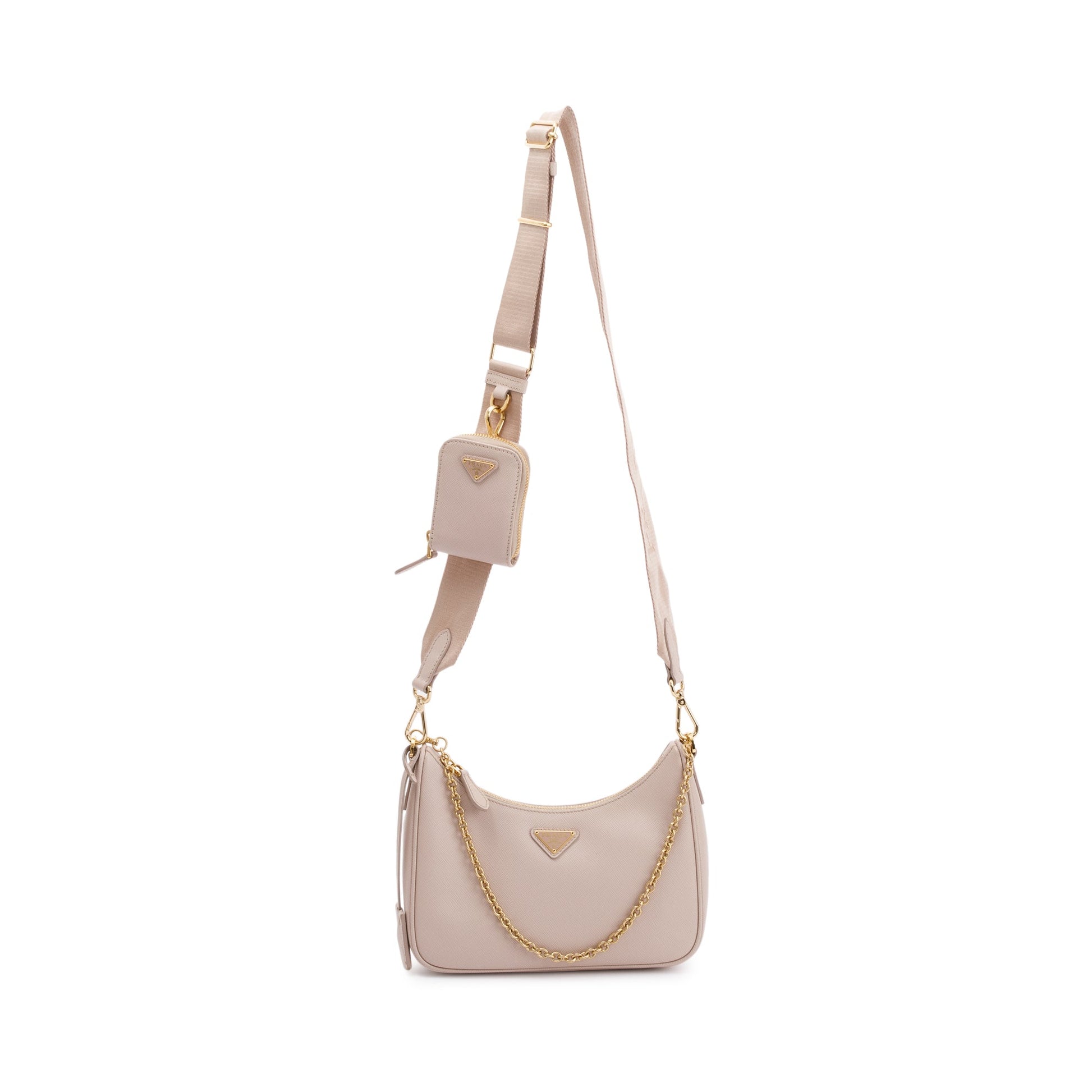 Prada Re Edition Saffiano Shoulder Bag Leather