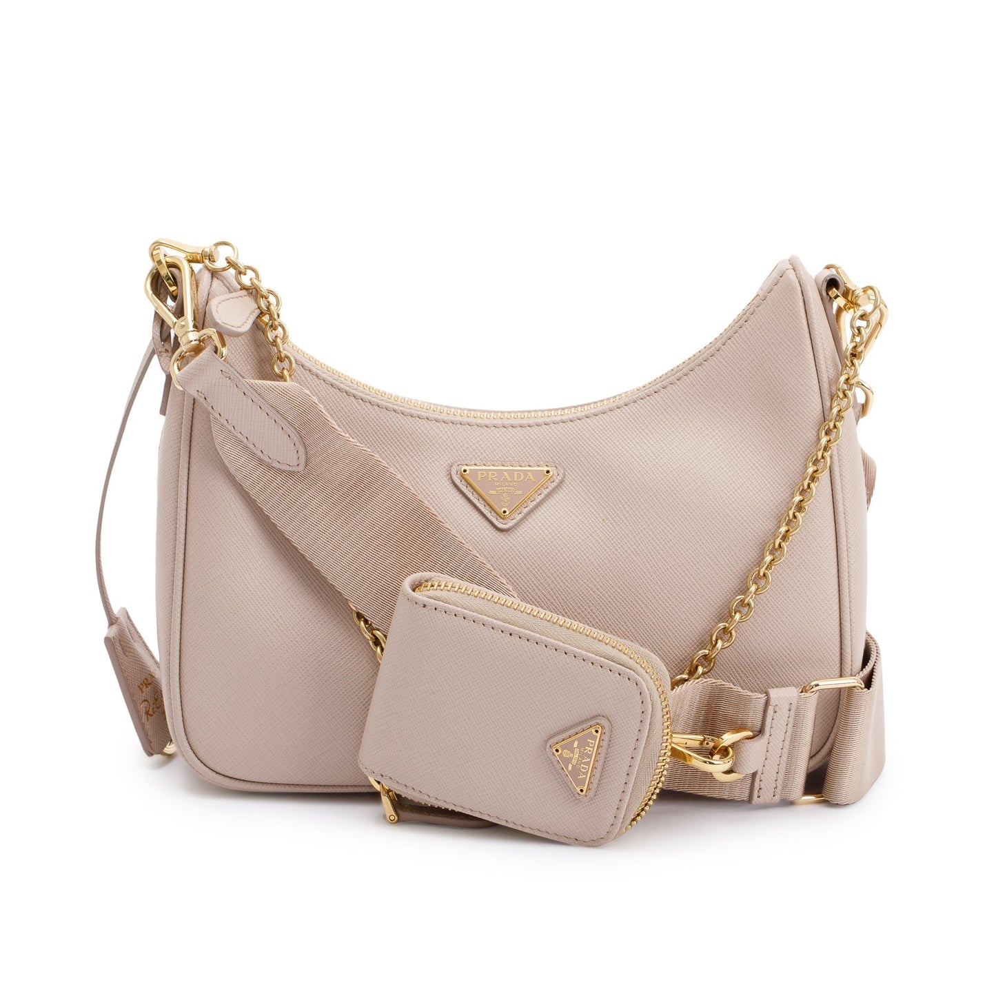 Prada Re Edition Saffiano Shoulder Bag Leather