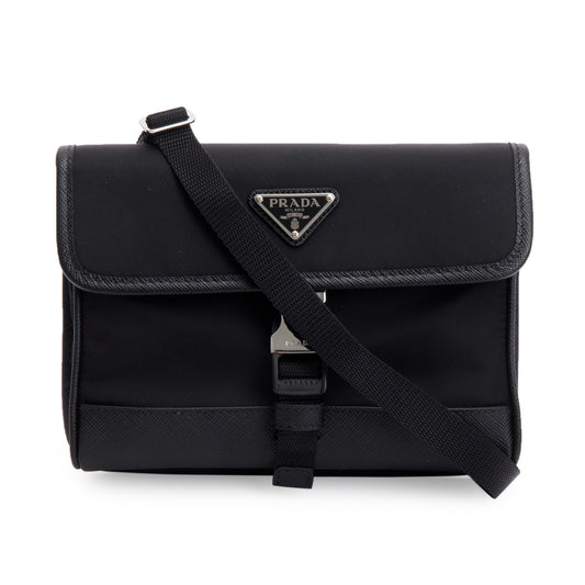 Prada Re And Smatphone Case Bag Leather Nylon Saffiano Travel Bag