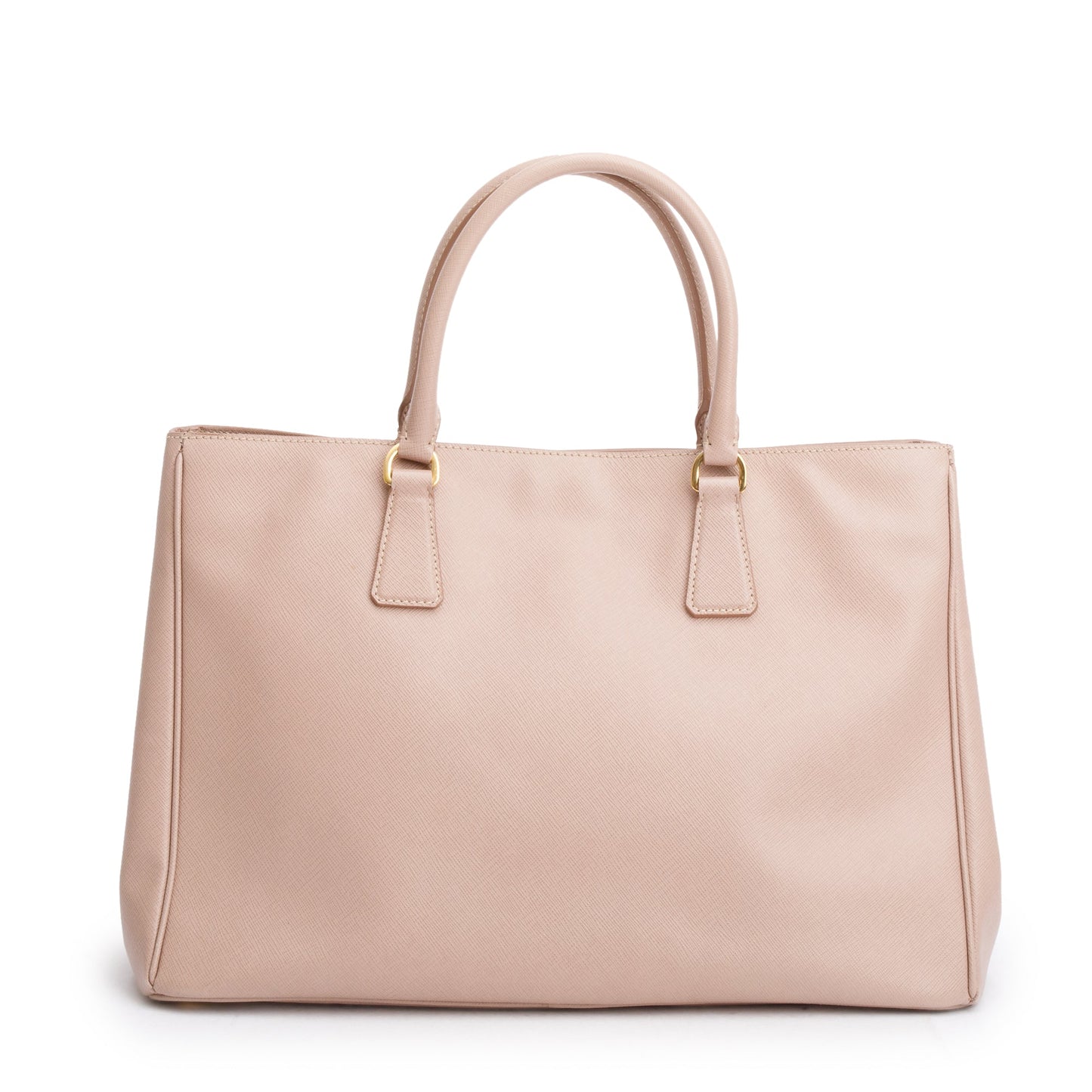 Prada Saffiano Lux Galleria Tote Handbag Beige Large Tote Bag