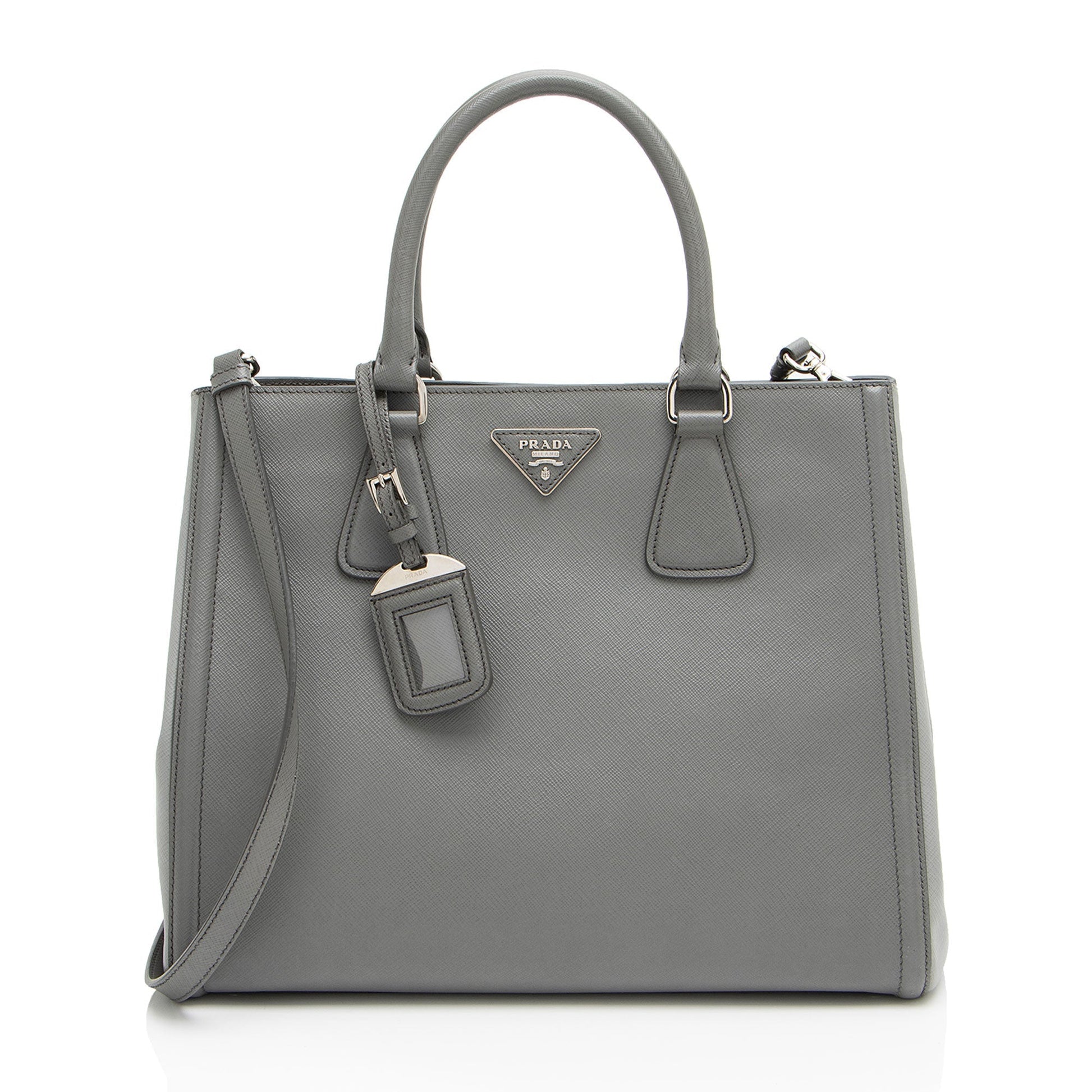 Prada Bicolor Lux Tote Saffiano Tote Bag