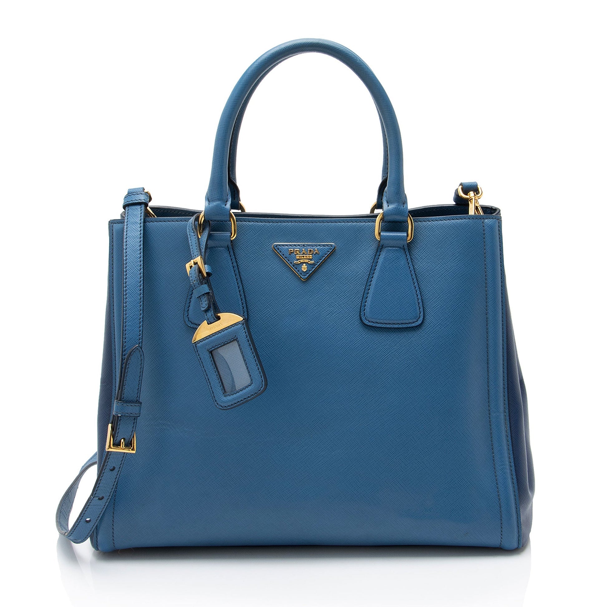 Prada Bicolor Lux Tote Saffiano Tote Bag Lux Tote 1