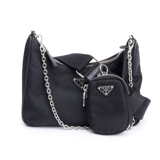 Prada Re Edition Re Shoulder Bag Nylon Black Shoulder Bag 57819