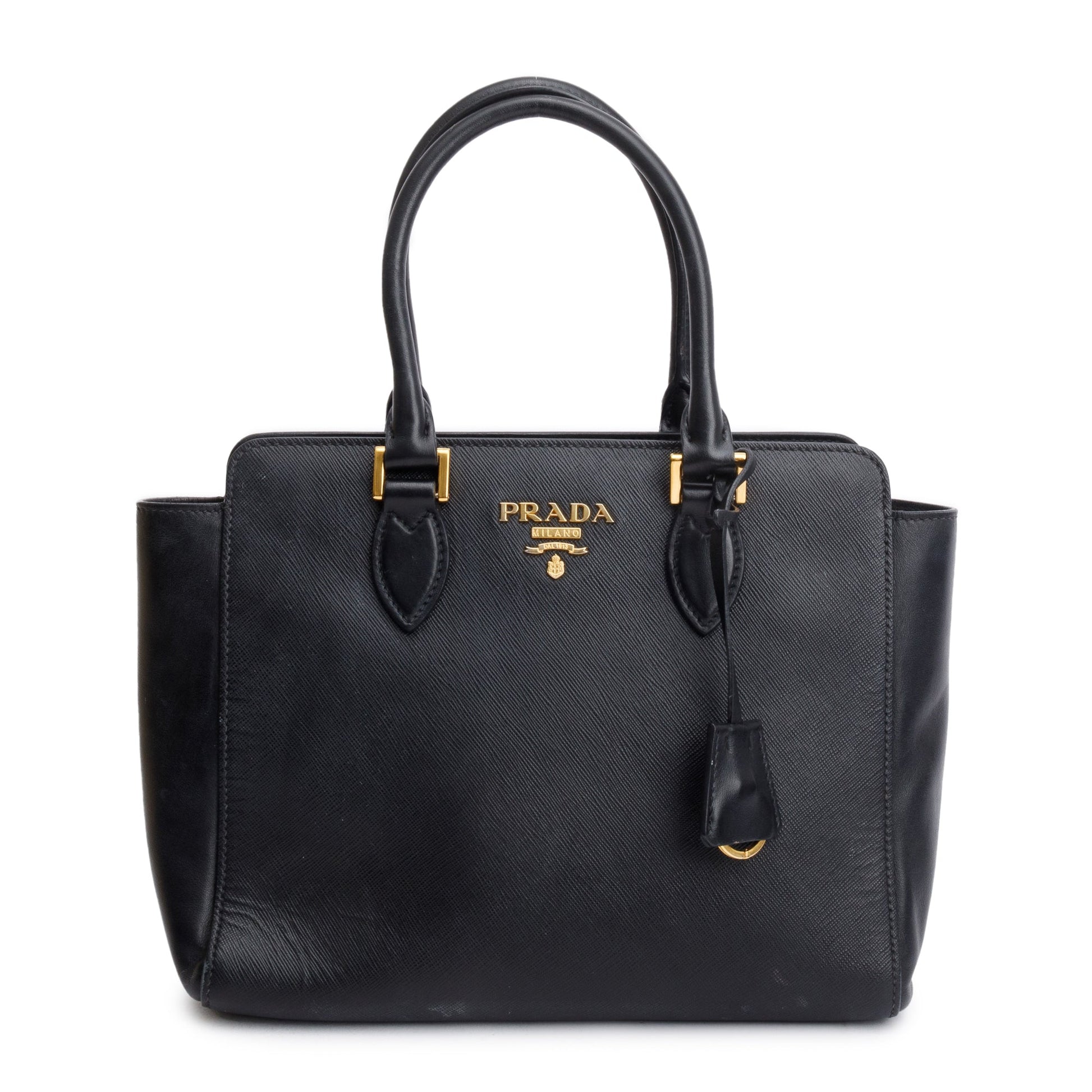 Prada Soft Calf Tote Leather Calf Leather Saffiano Tote Bag