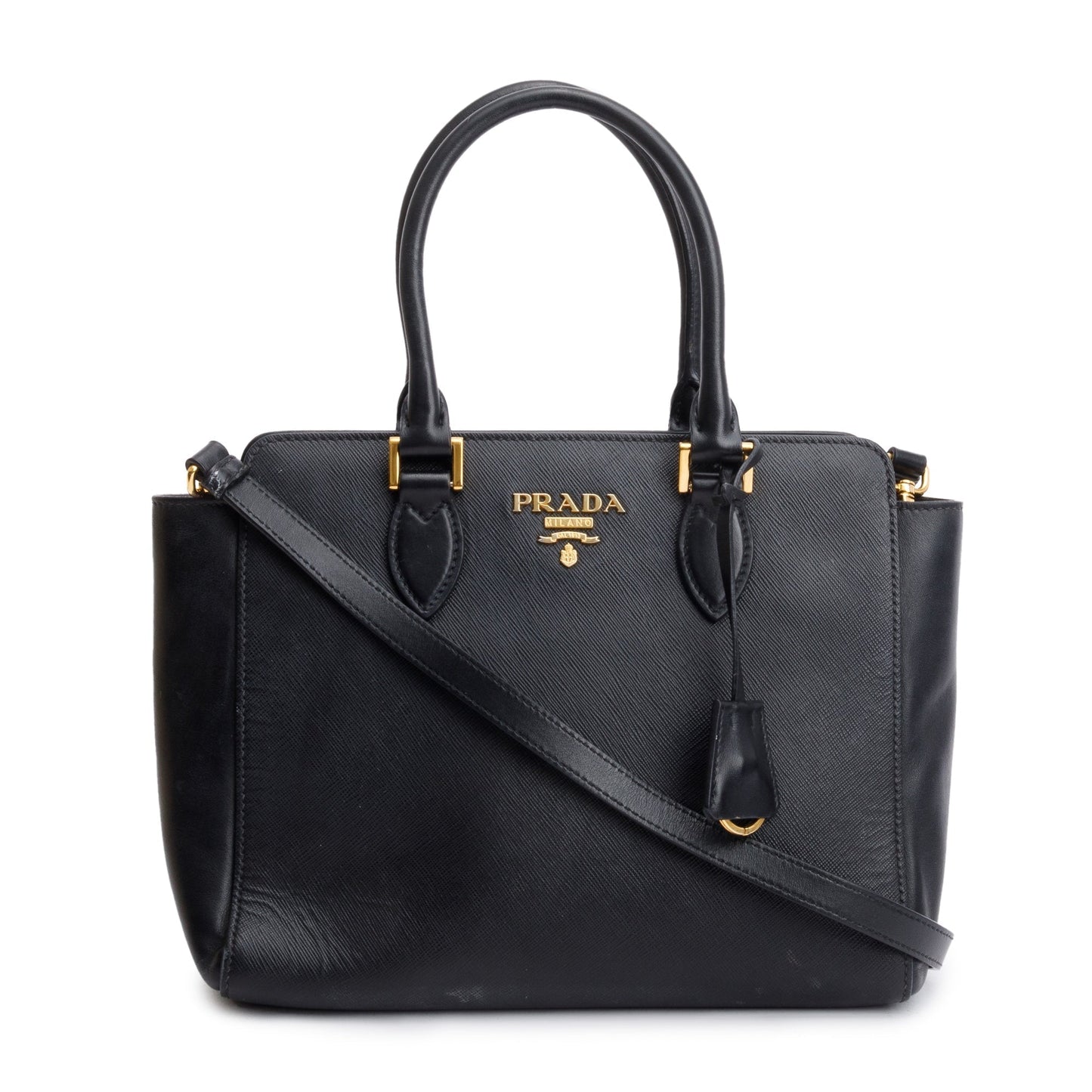 Prada Soft Calf Tote Leather Calf Leather Saffiano Tote Bag