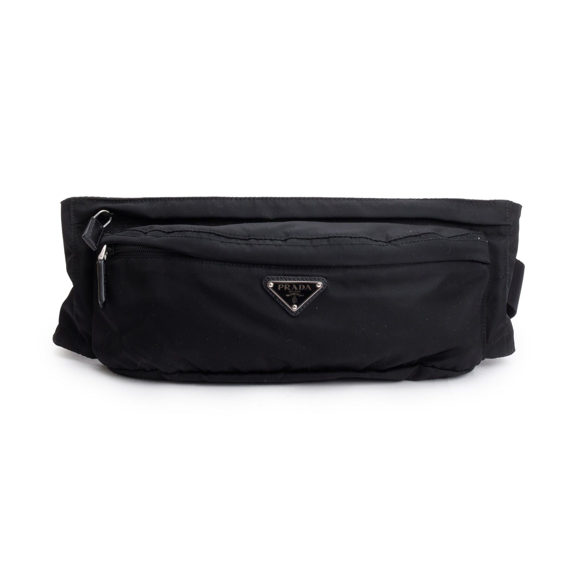 Prada Tessuto Montagne Belt Bag Nylon Black