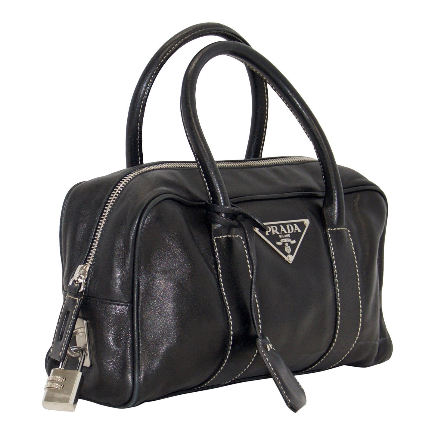 Prada Tessuto Shoulder Bag Black