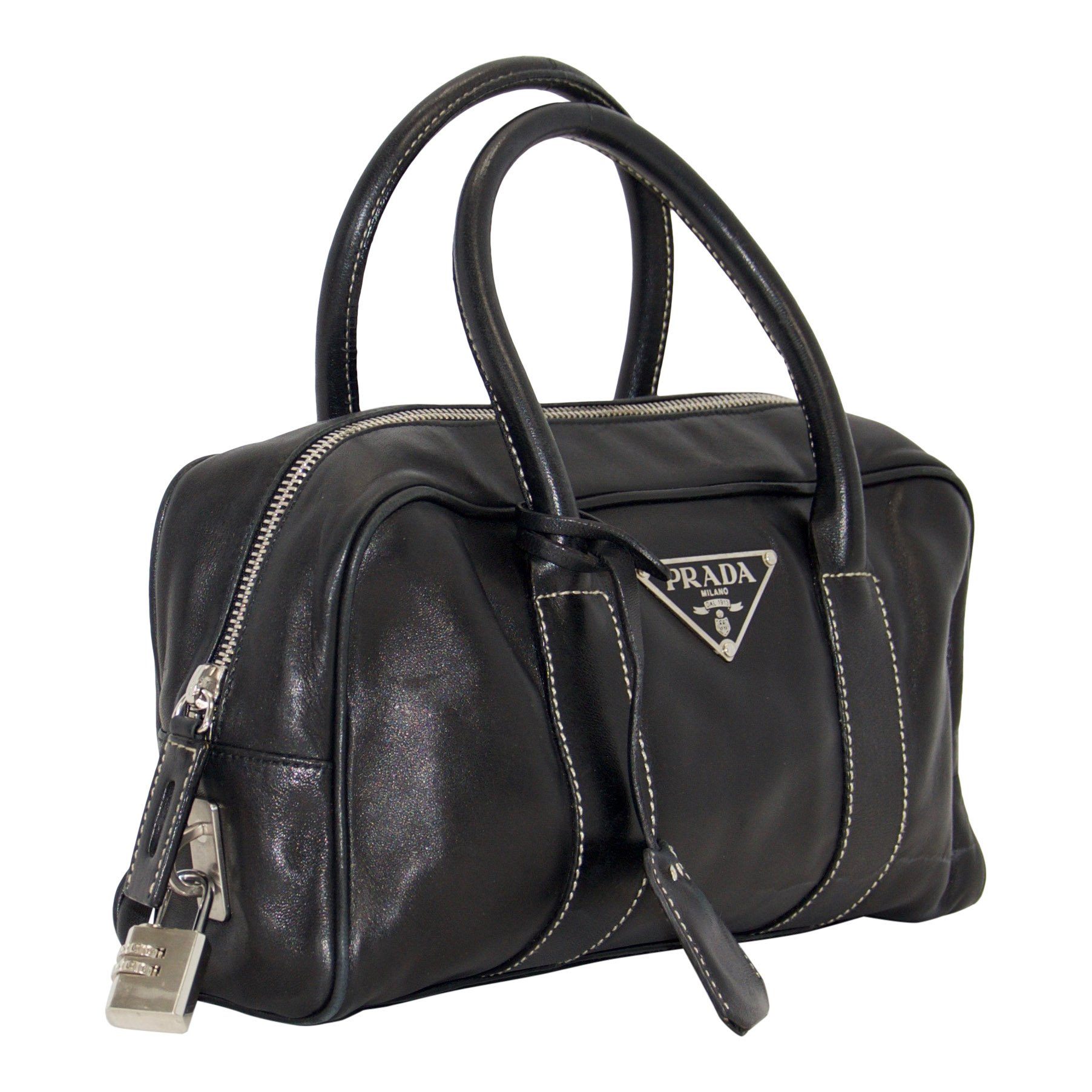 Prada Tessuto Shoulder Bag Black