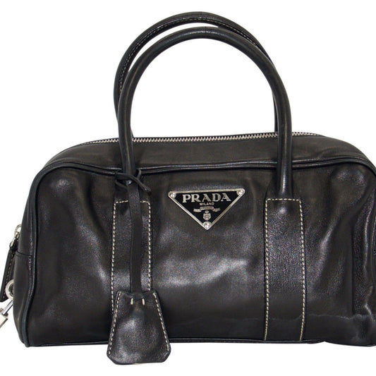Prada Tessuto Shoulder Bag Black