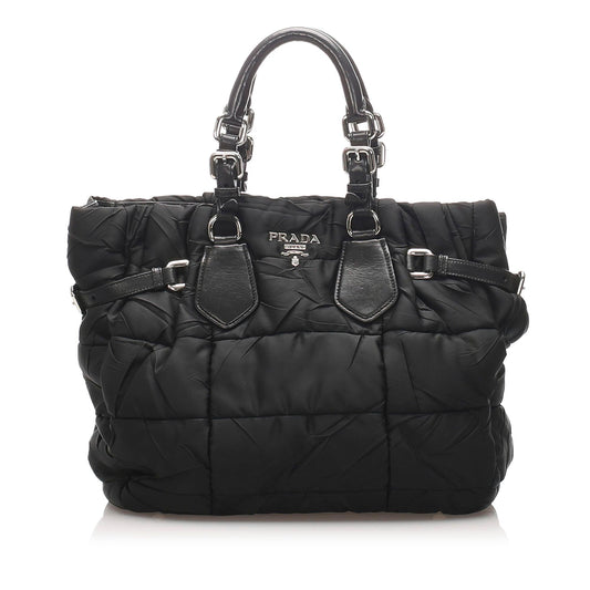 Prada Tesutto Bomber Tote Tote Bag