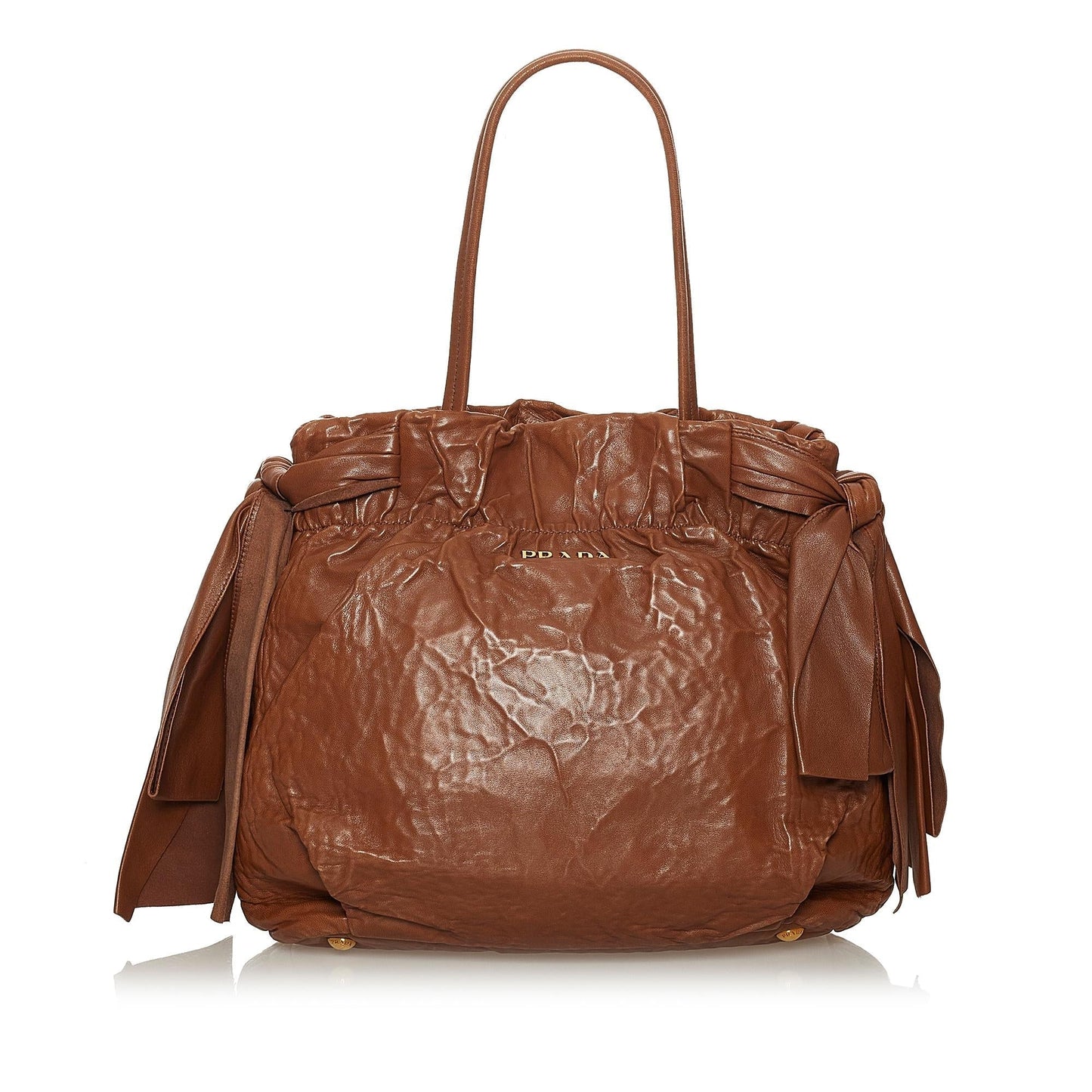 Prada Bow Nappa Satchel Shg Leather Satchel Bag Satchel Shg 28742