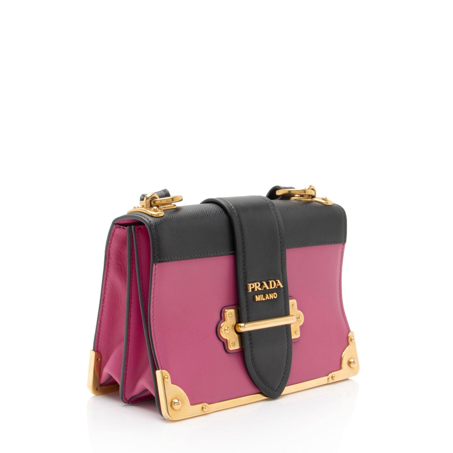 Prada Calfskin Cahier Shoulder Bag Shf Iw1Abn