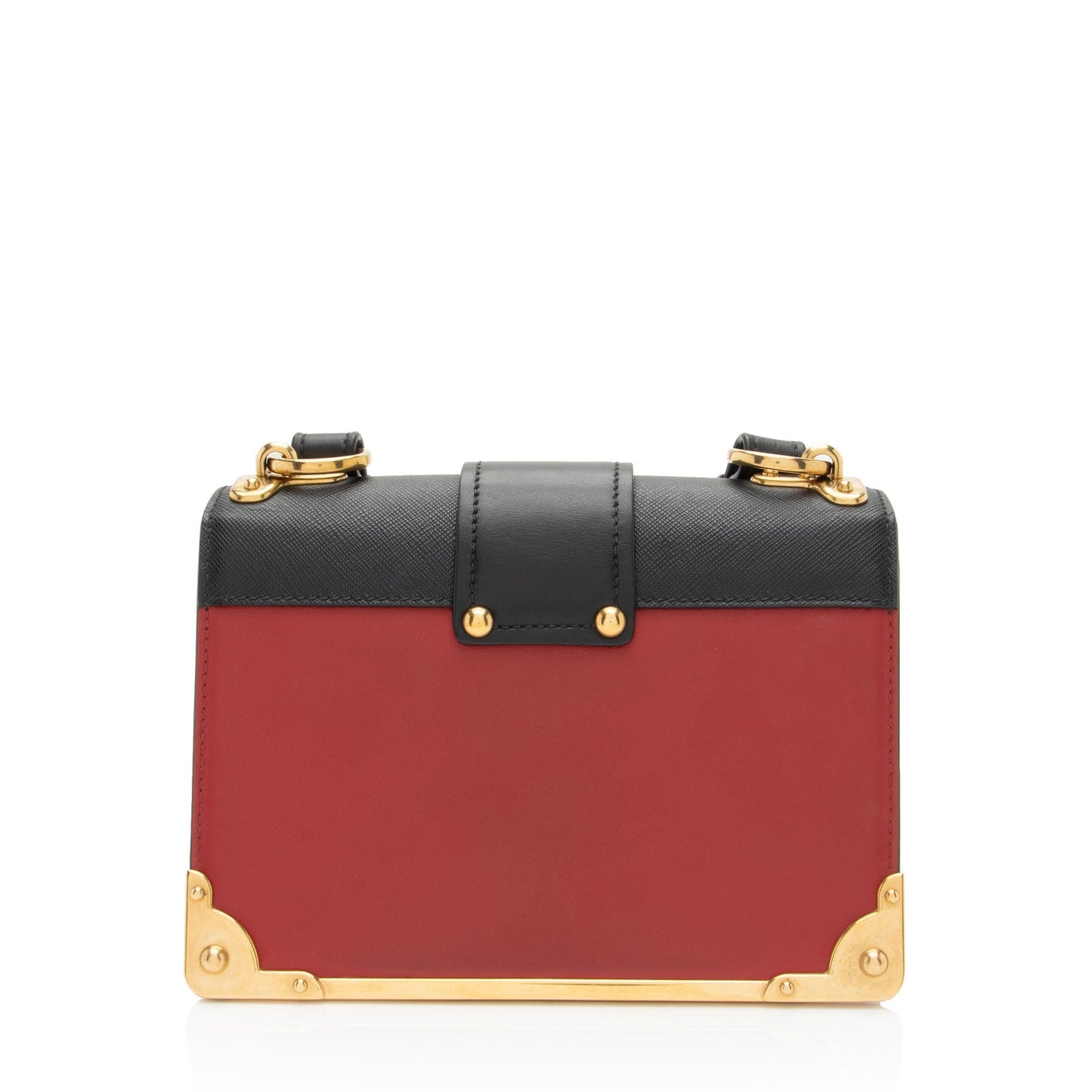Prada Calfskin Cahier Shoulder Bag Shf I9M1Ff