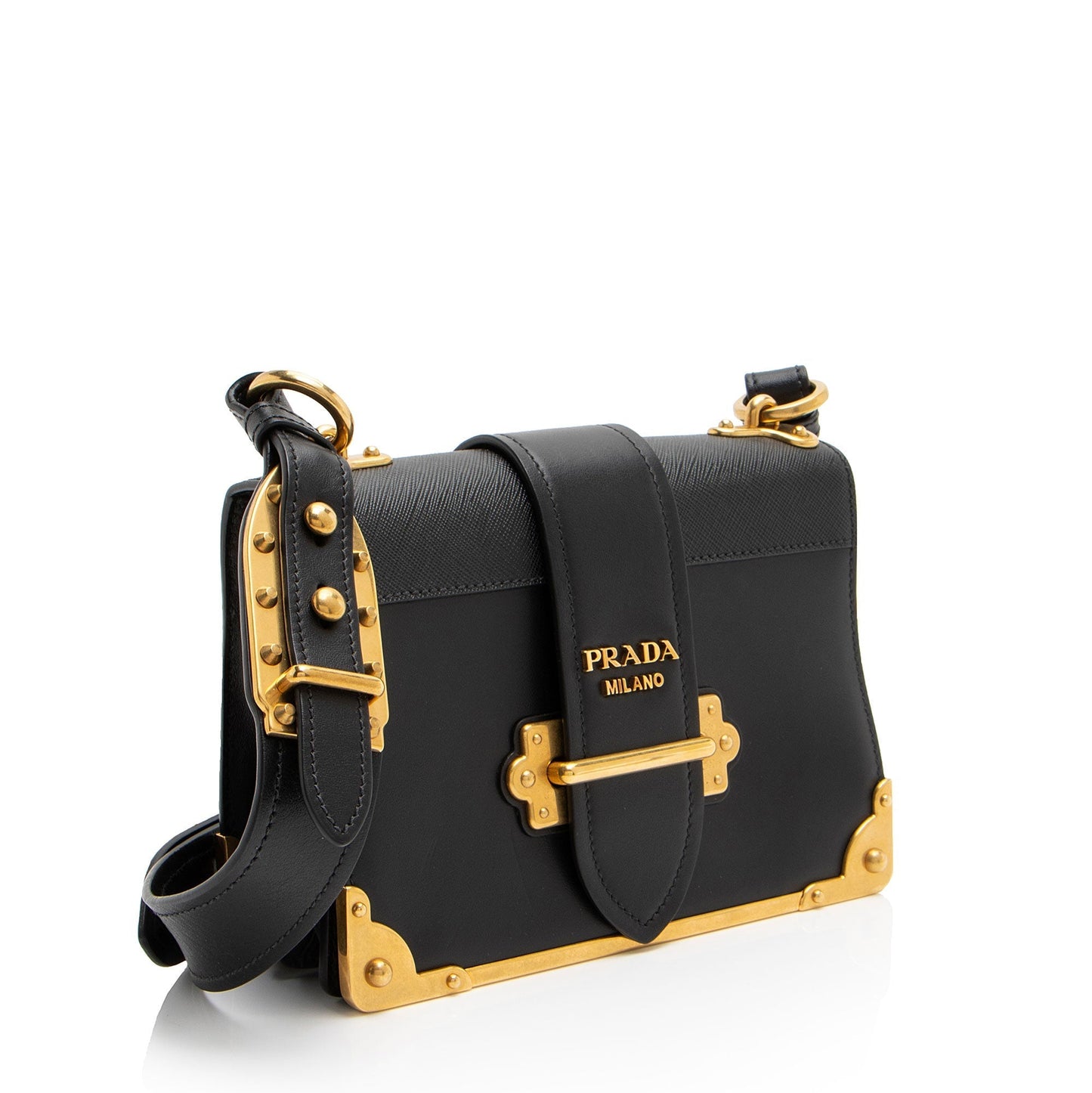 Prada Calfskin Cahier Shoulder Bag Cahier Shoulder Bag
