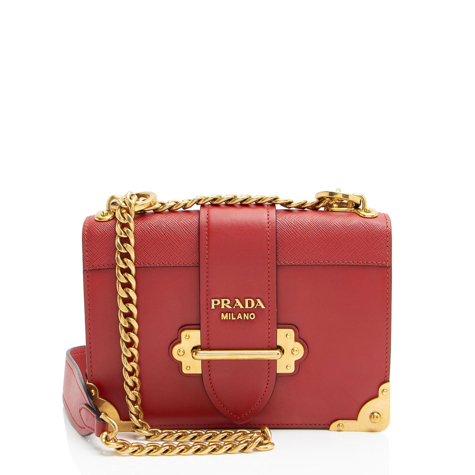 Prada Calfskin Cahier Shoulder Bag Shoulder Bag 1