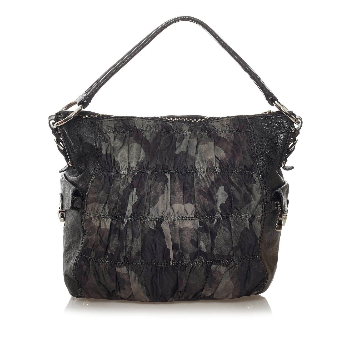 Prada Camouflage Tessuto Gaufre Tote Bag Shg Bag Shg 29200