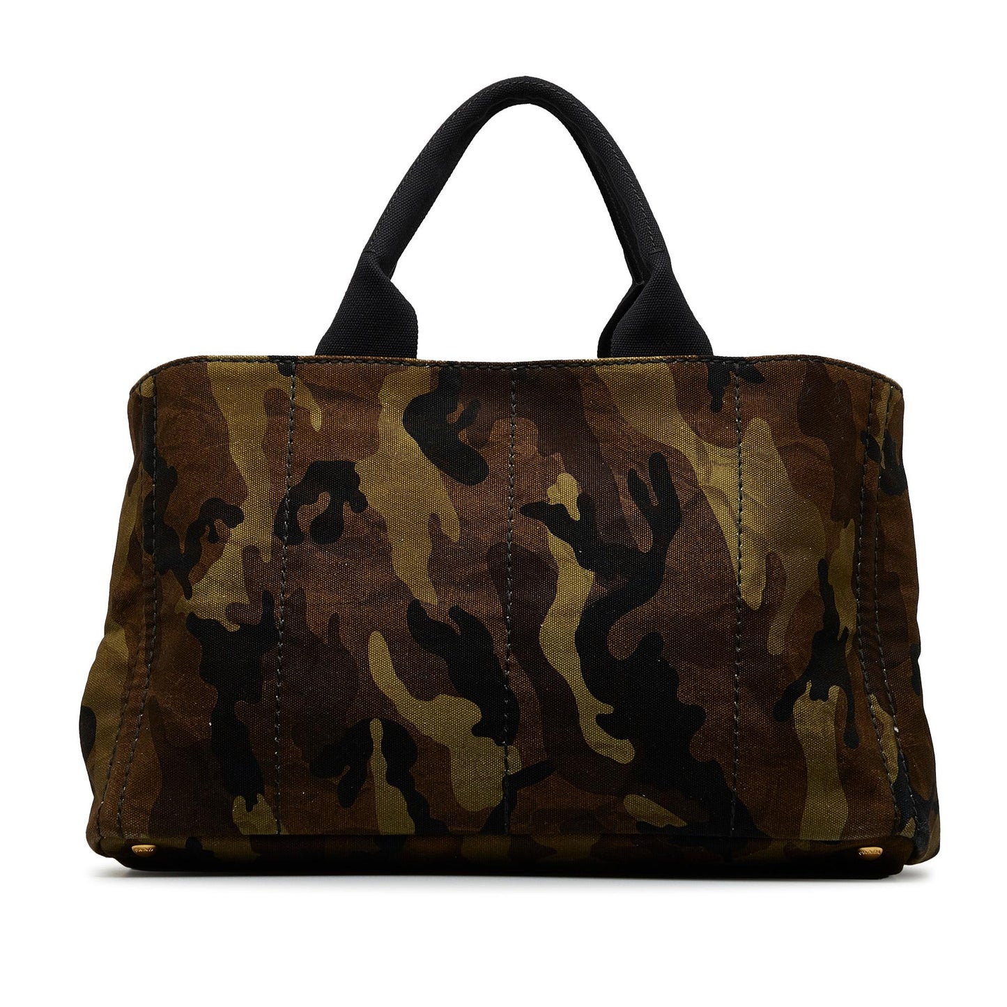 Prada Canapa Camouflage Tote Bag Shg O43Din