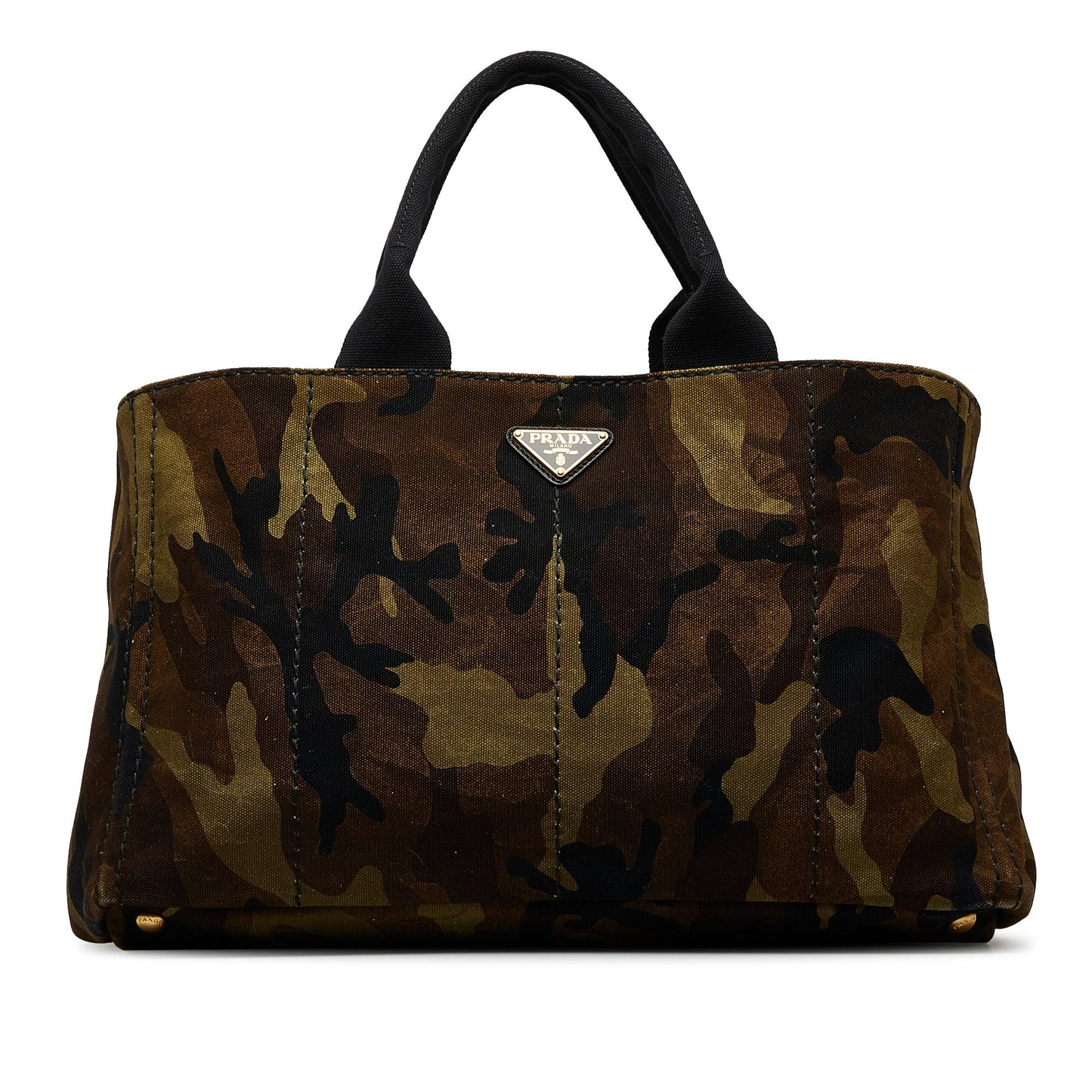 Prada Canapa Camouflage Tote Bag Shg O43Din