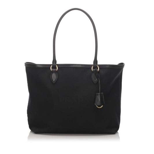 Prada Canapa Tote Canvas Tote Bag Tote Shg 12170