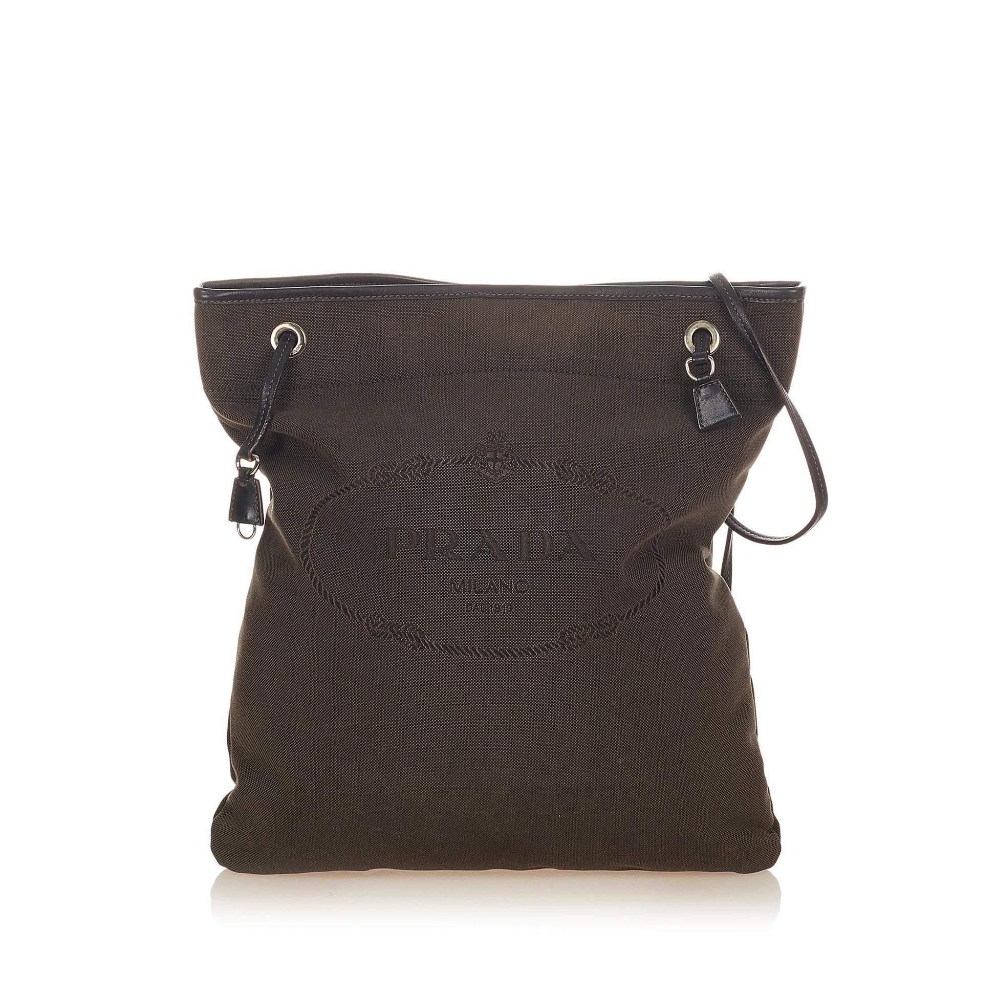 Prada Canapa Tote Bag Shg Canvas Bag Shg 24930