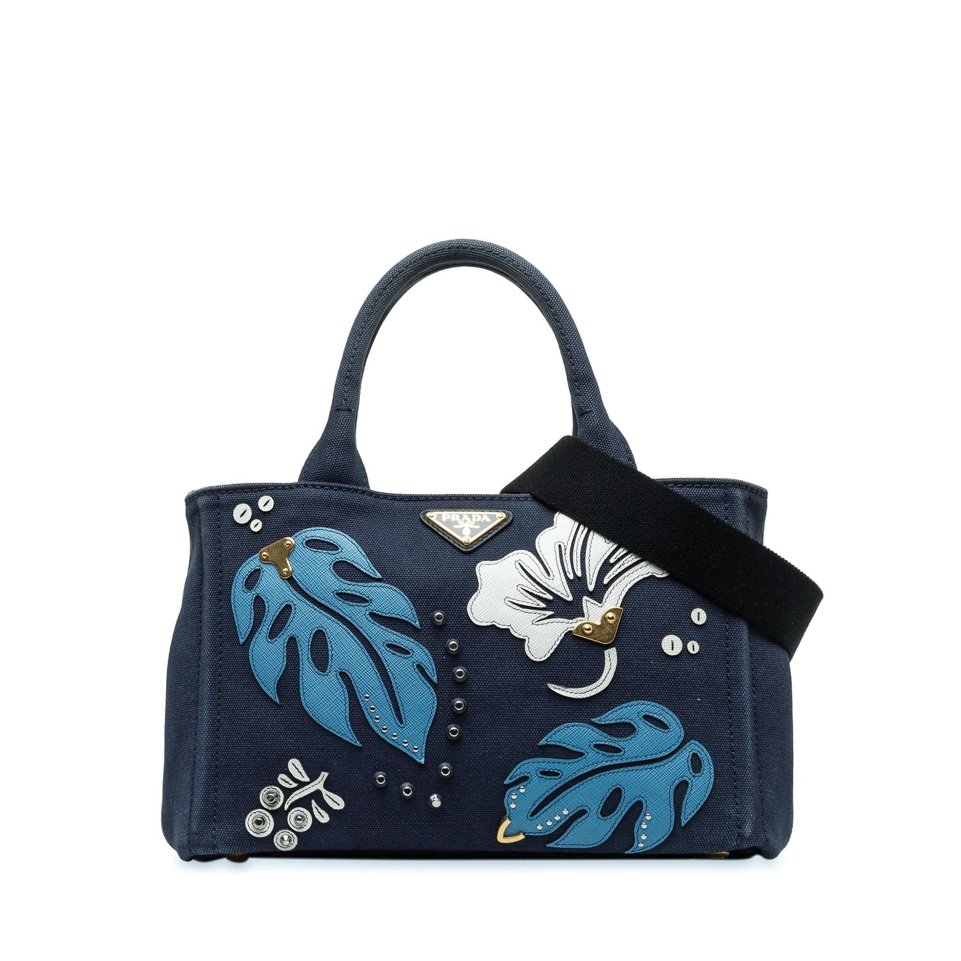 Prada Canapa Hawaii Satchel Shg Ttidfe Satchel Bag