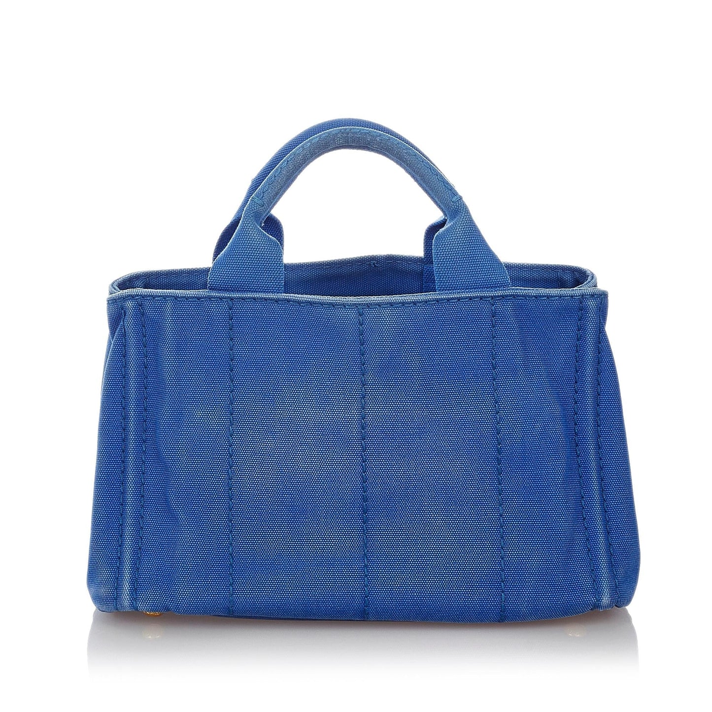 Prada Canapa Handbag Shg Canvas Logo Satchel Bag