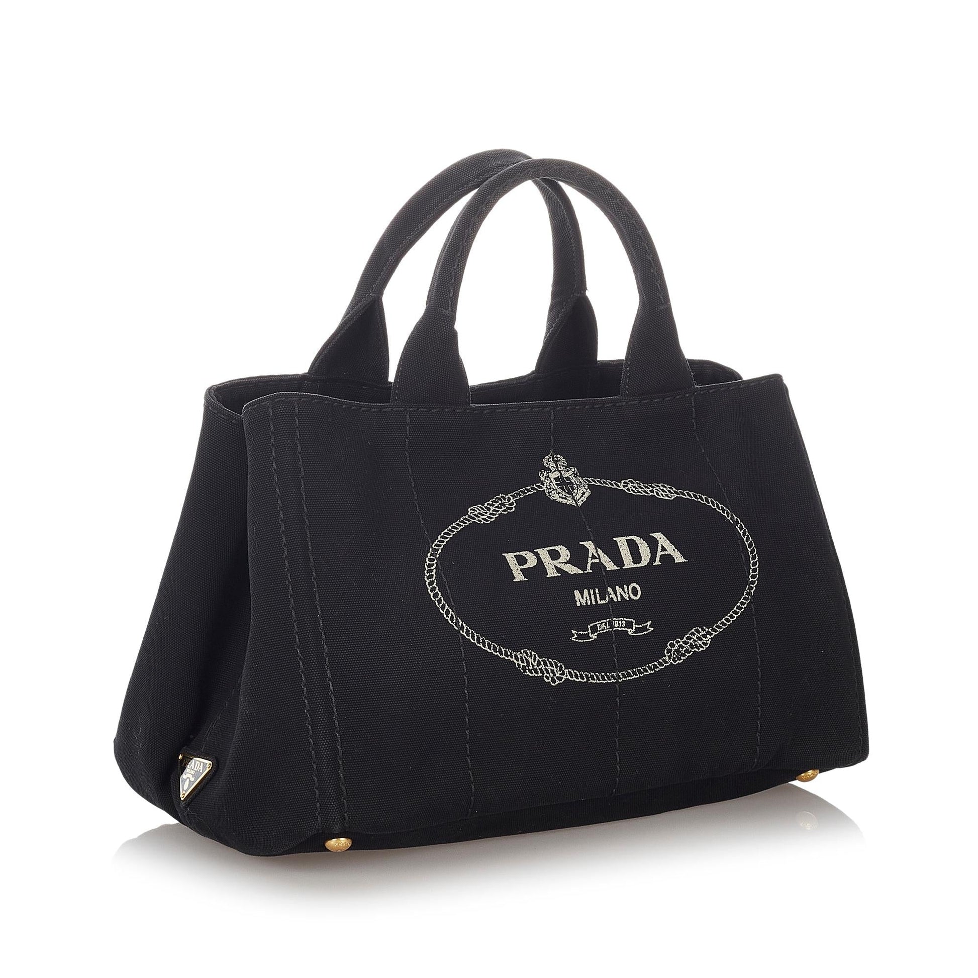 Prada Canapa Satchel Shg Canvas Logo Satchel Bag Satchel Shg 27092