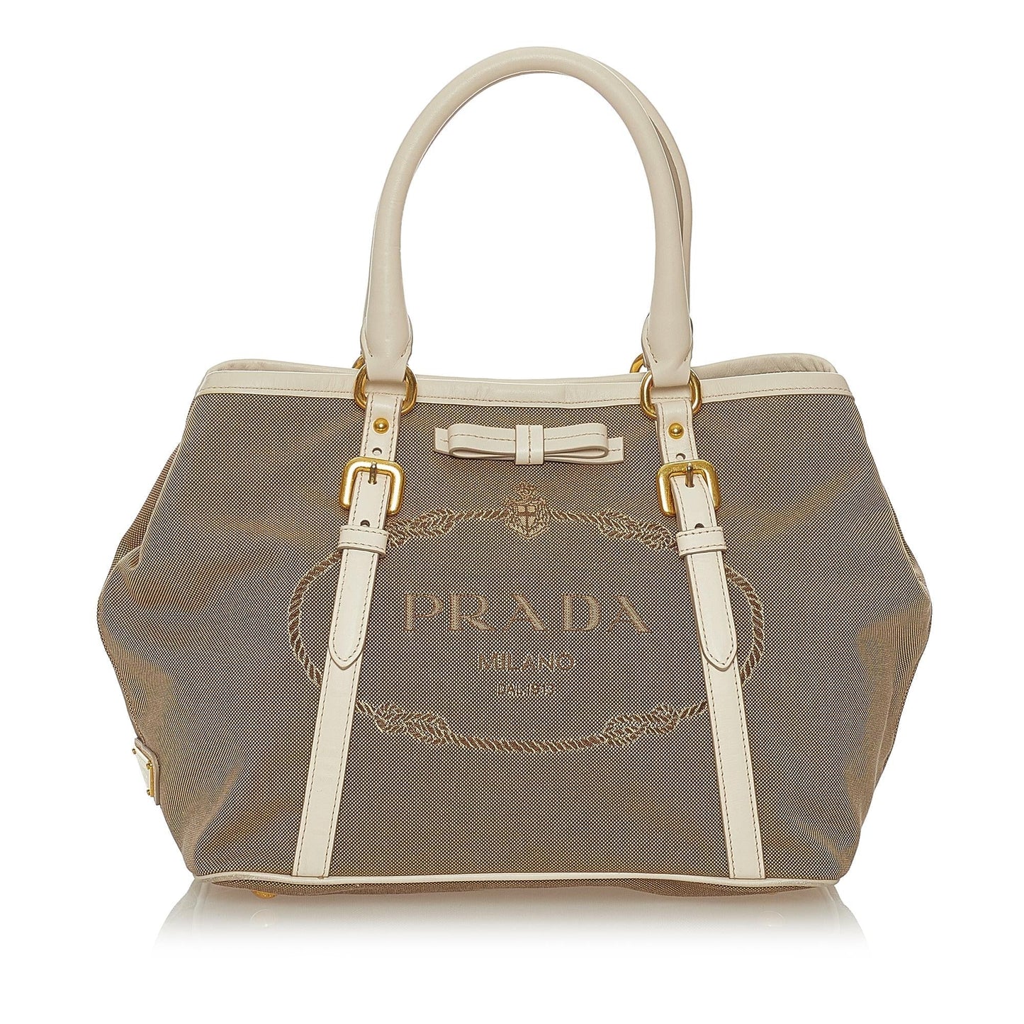 Prada Canapa Satchel Shg Canvas Logo Satchel Bag Satchel Shg 27876
