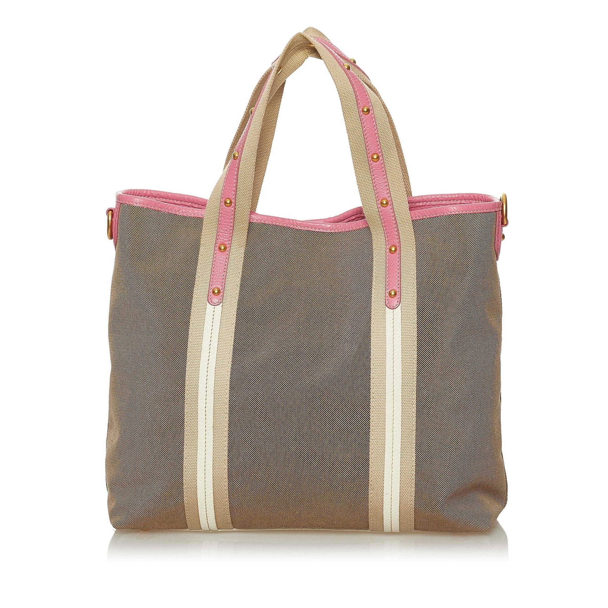 Prada Canapa Satchel Shg Canvas Logo Satchel Bag Satchel Shg 28374