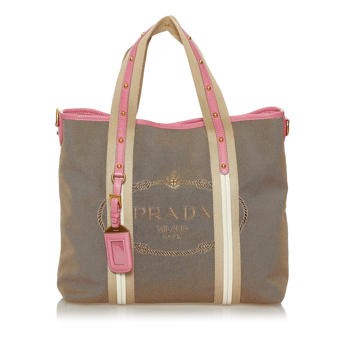 Prada Canapa Satchel Shg Canvas Logo Satchel Bag Satchel Shg 28374