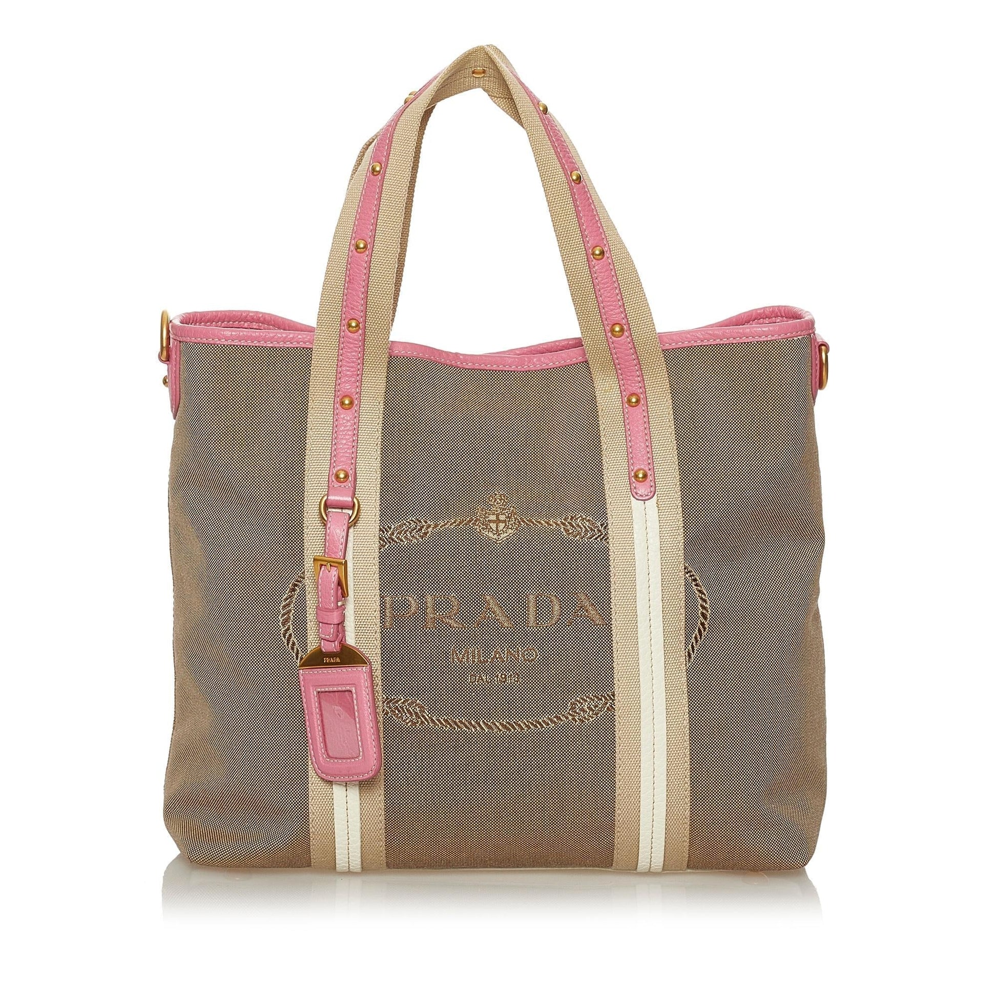 Prada Canapa Satchel Shg Canvas Logo Satchel Bag Satchel Shg 28374