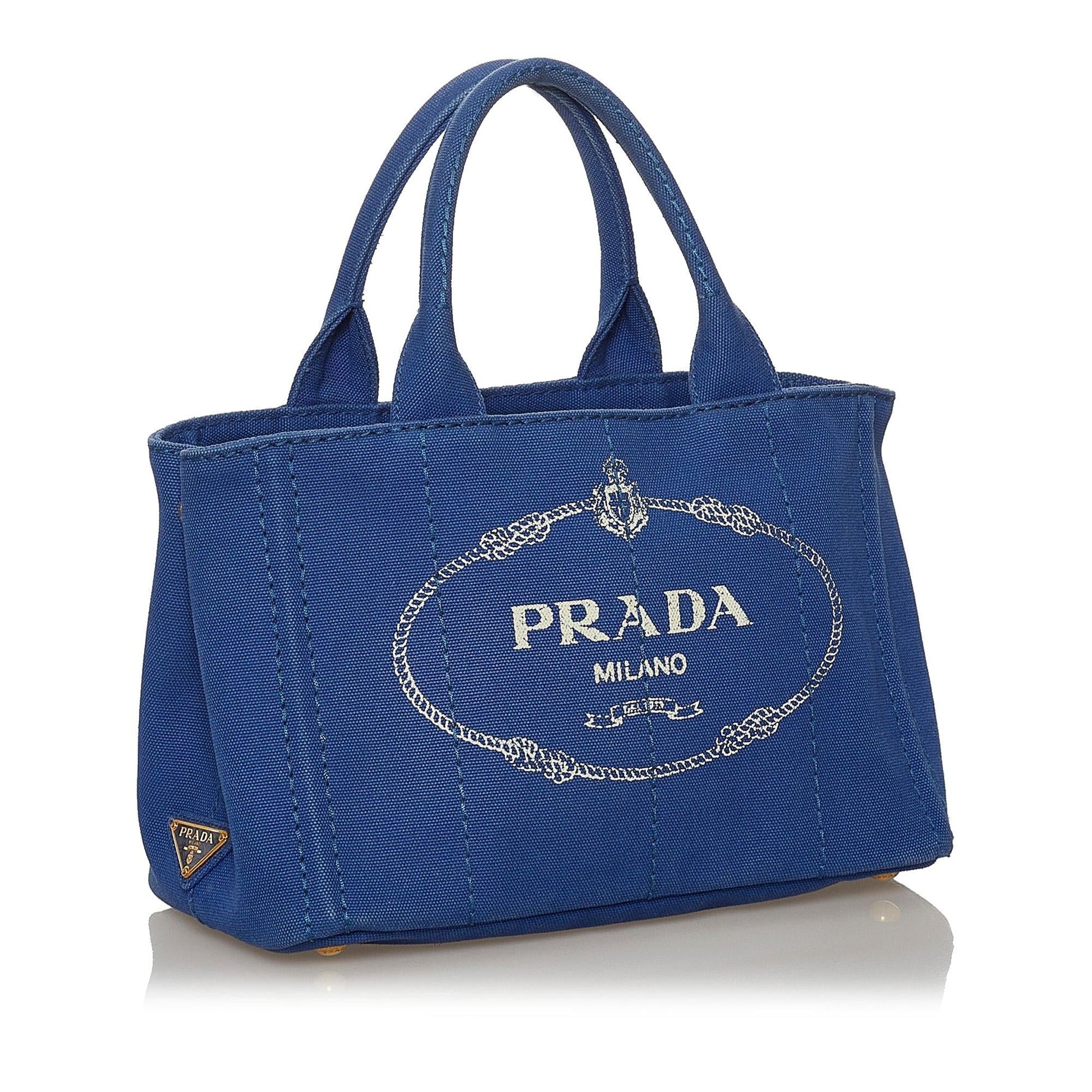 Prada Canapa Satchel Shg Canvas Logo Satchel Bag Satchel Shg 29160