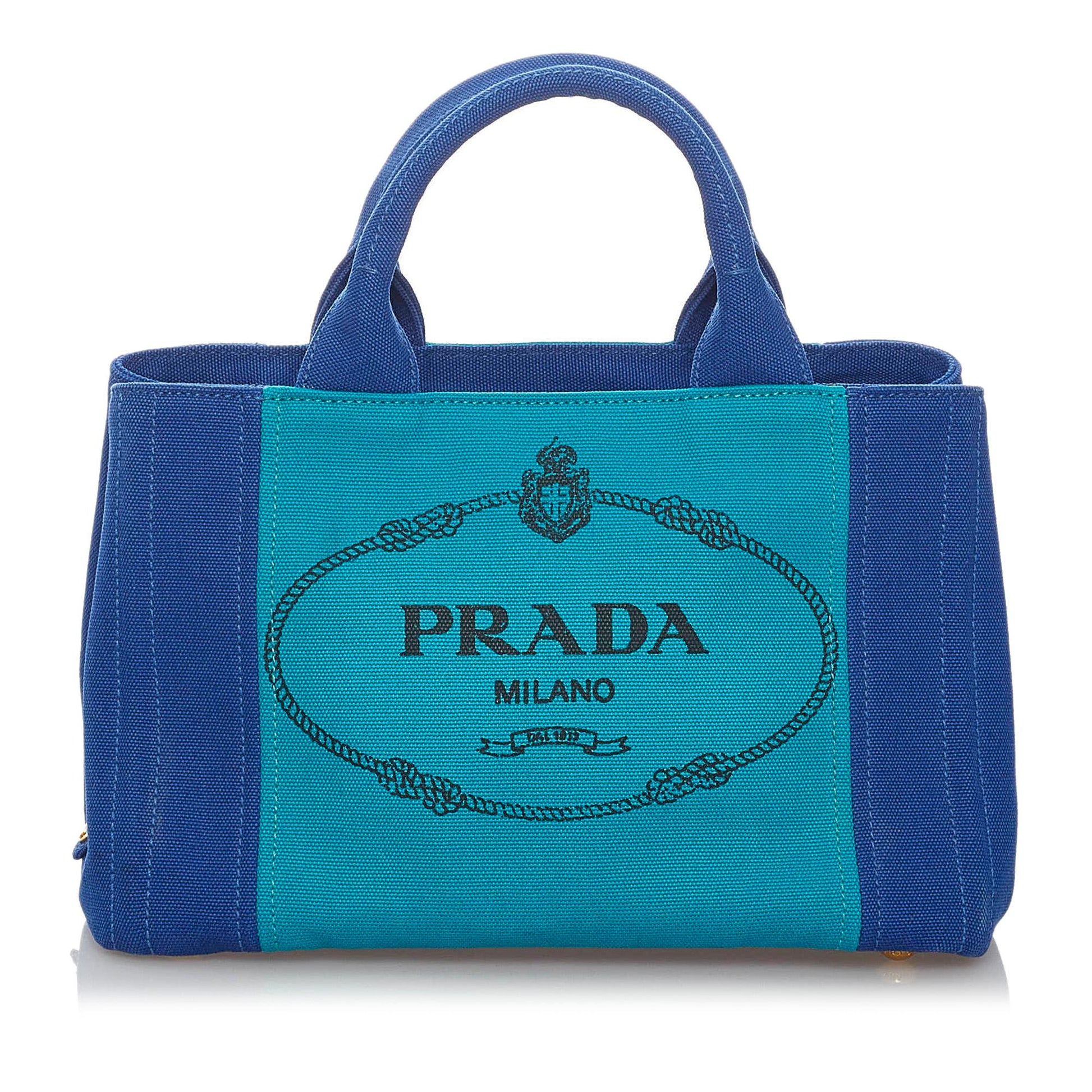 Prada Canapa Satchel Shg Canvas Logo Satchel Bag Satchel Shg 29663