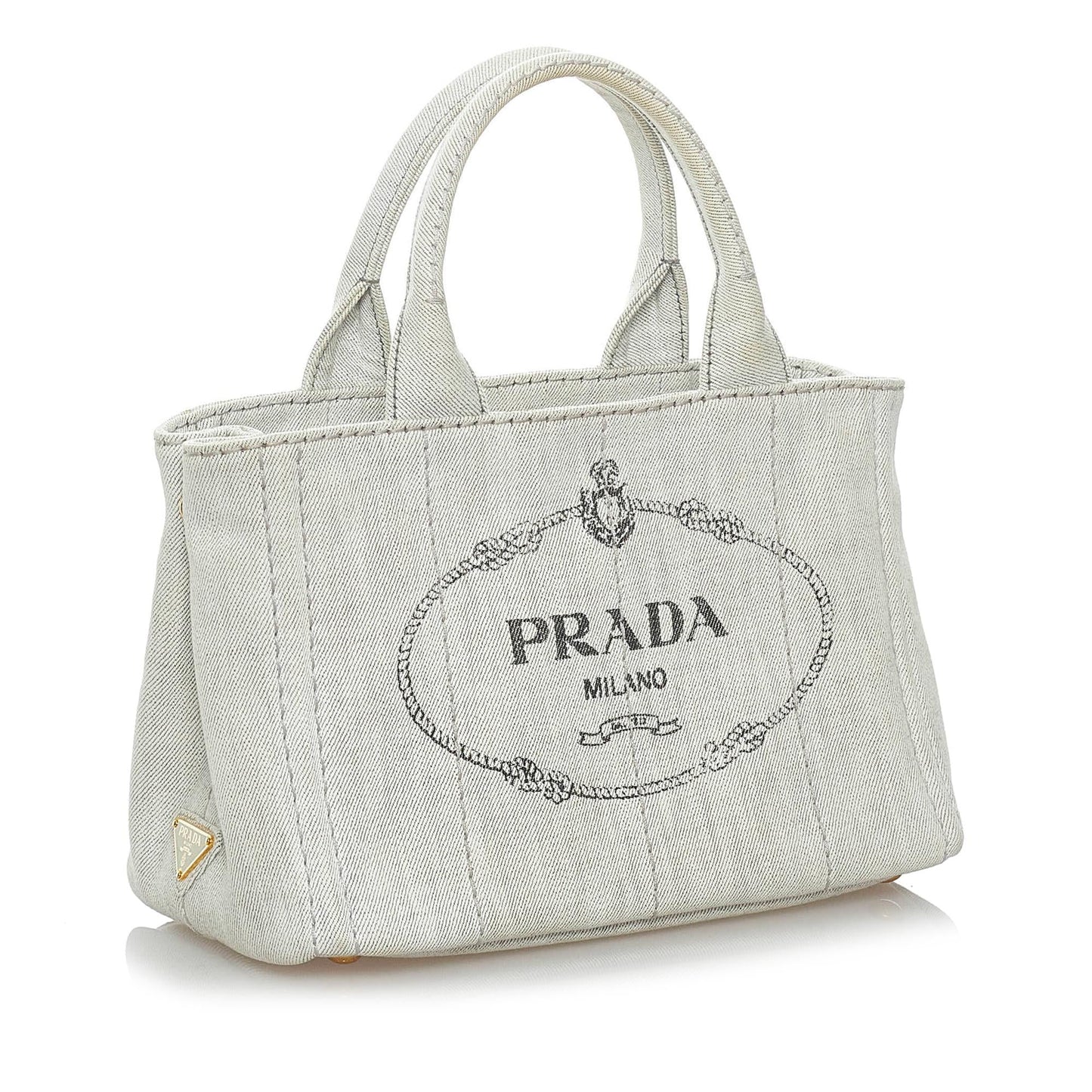 Prada Canapa Satchel Shg Canvas Logo Satchel Bag Satchel Shg 29742