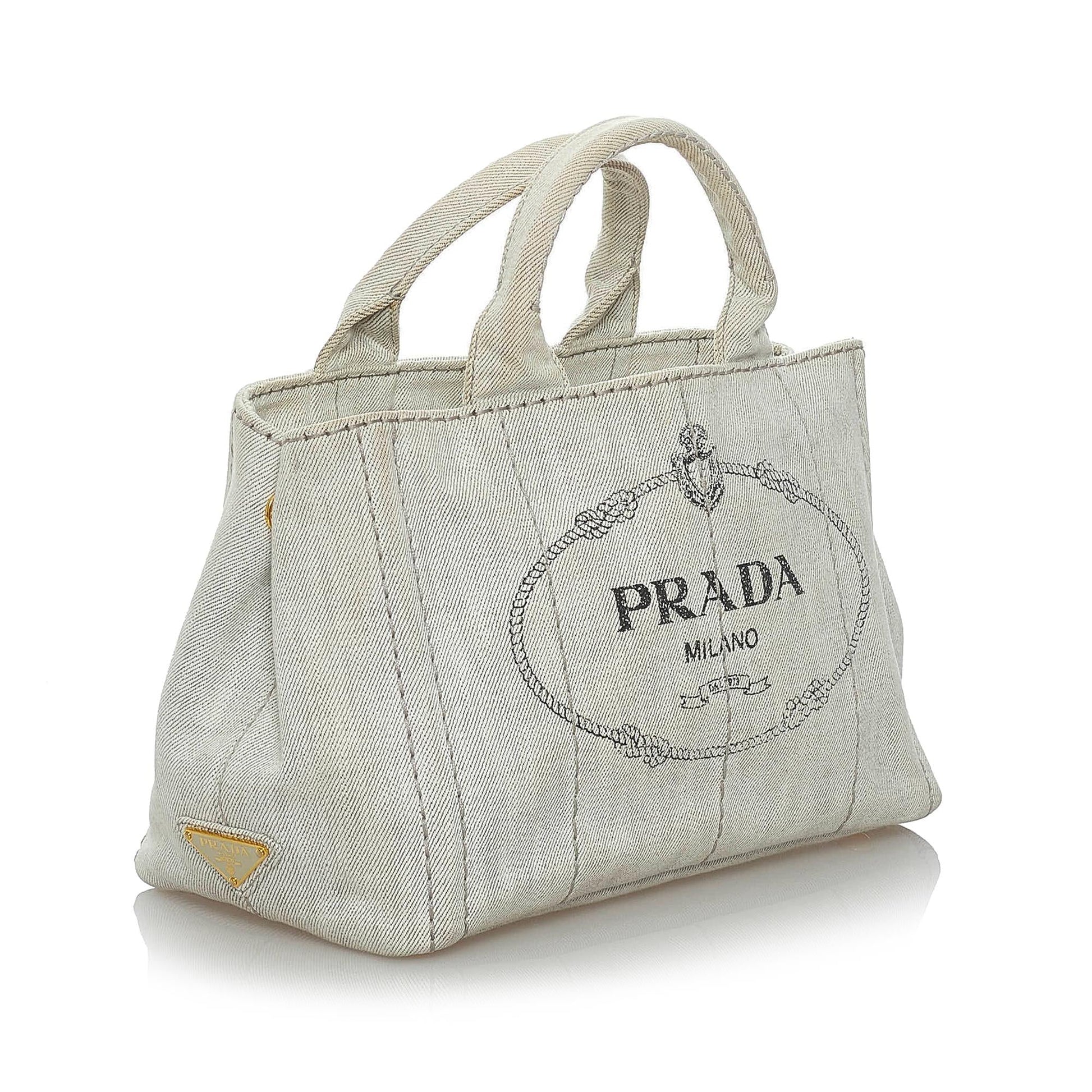 Prada Canapa Satchel Shg Canvas Logo Satchel Bag Satchel Shg 29803