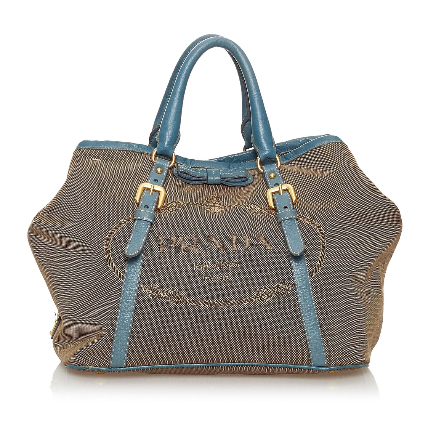 Prada Canapa Satchel Shg Canvas Logo Satchel Bag Satchel Shg 30063