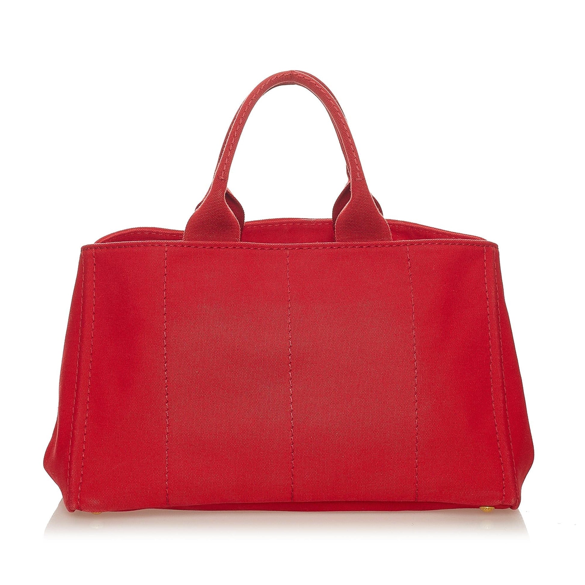 Prada Canapa Tote Bag Shg Canvas Logo Bag Shg 27786