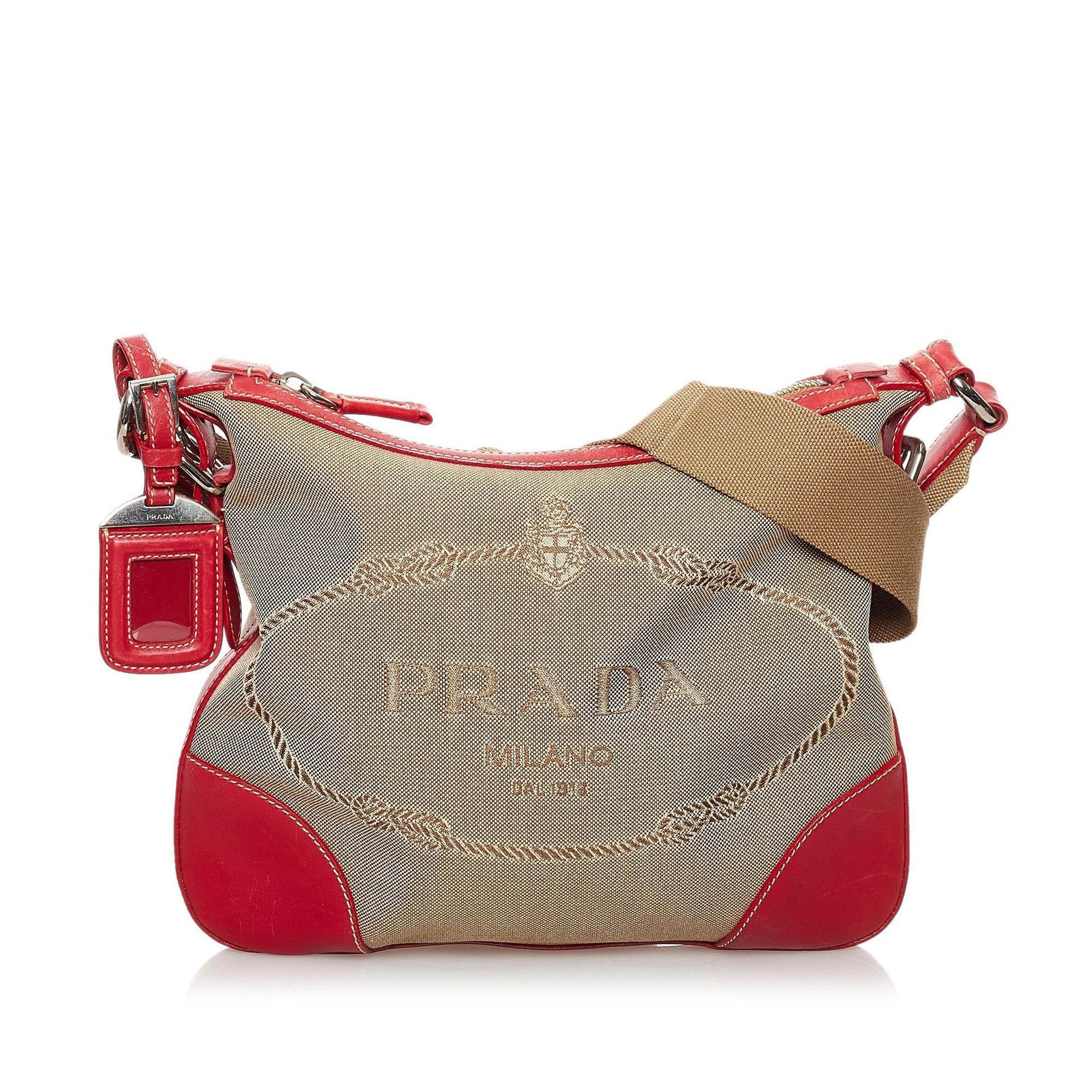 Prada Canapa Crossbody Bag Shg Logo Bag Shg 30995