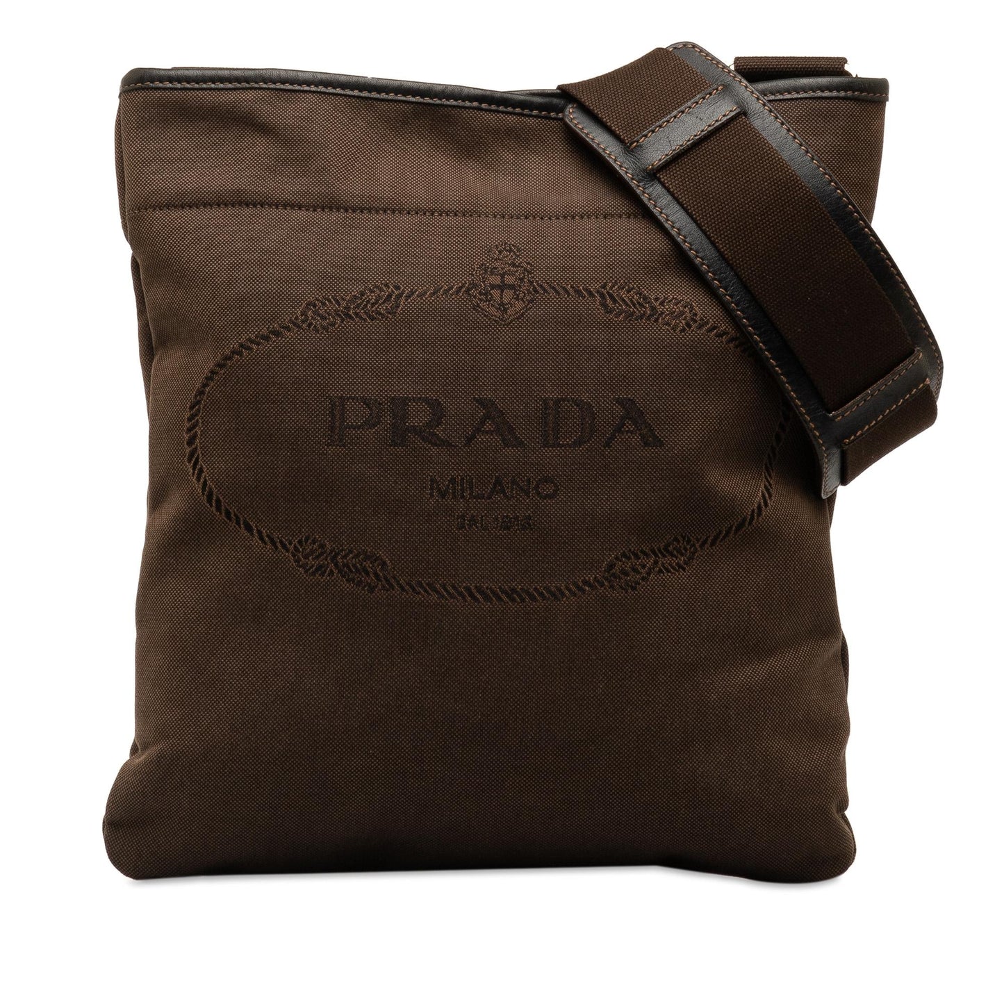 Prada Canapa Crossbody Shg Zjyfzs Logo Crossbody Bag