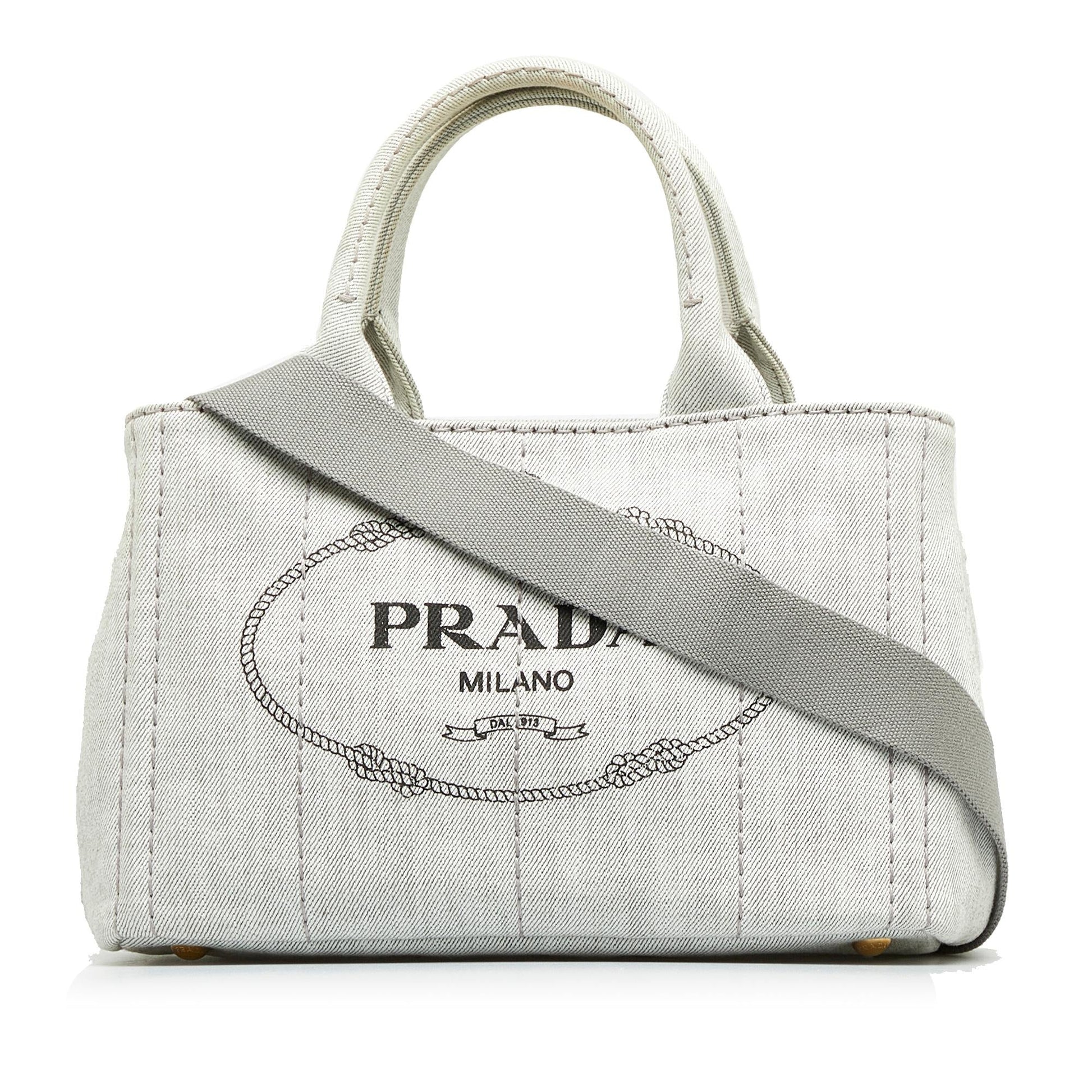 Prada Canapa Satchel Shg Whzccj Logo Satchel Bag