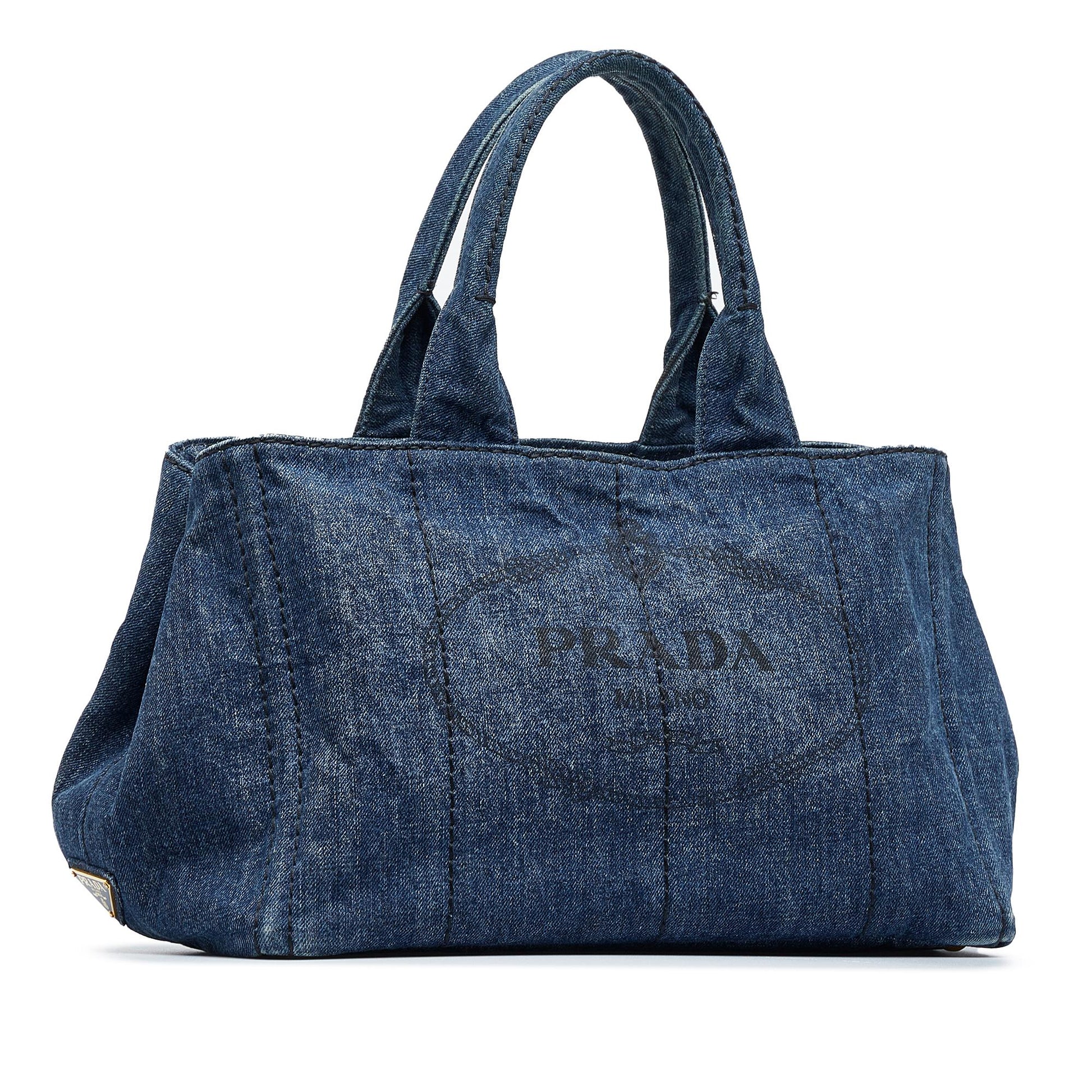 Prada Canapa Tote Bag Shg Kcfcd3 Logo