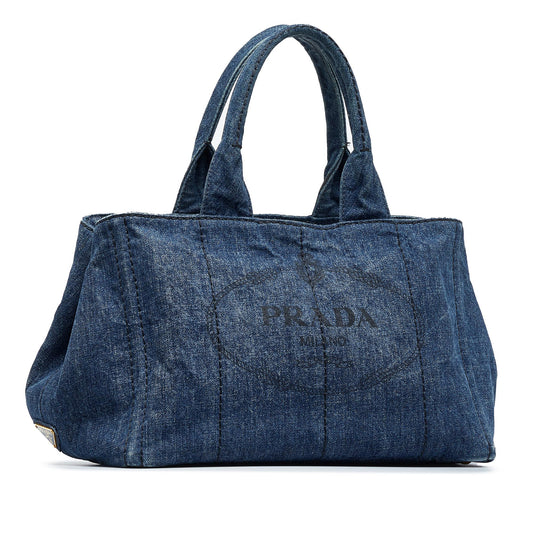 Prada Canapa Tote Bag Shg Kcfcd3 Logo
