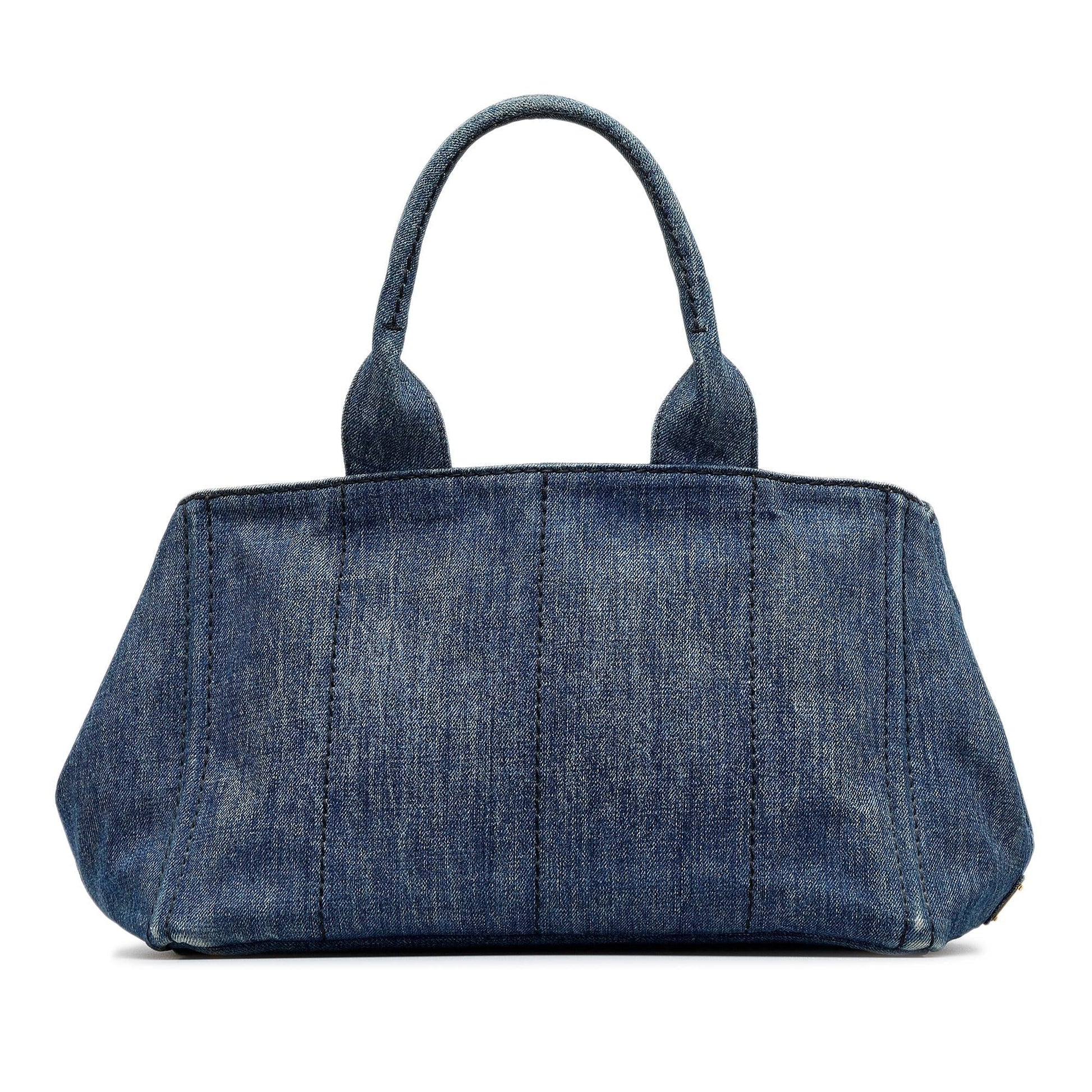Prada Canapa Tote Shg Lzcex7 Logo Tote Bag