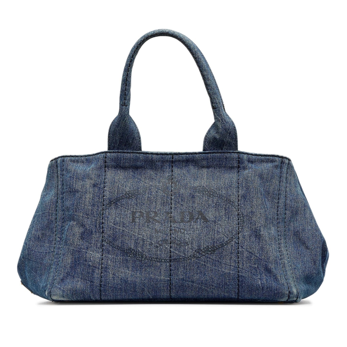 Prada Canapa Tote Shg Lzcex7 Logo Tote Bag