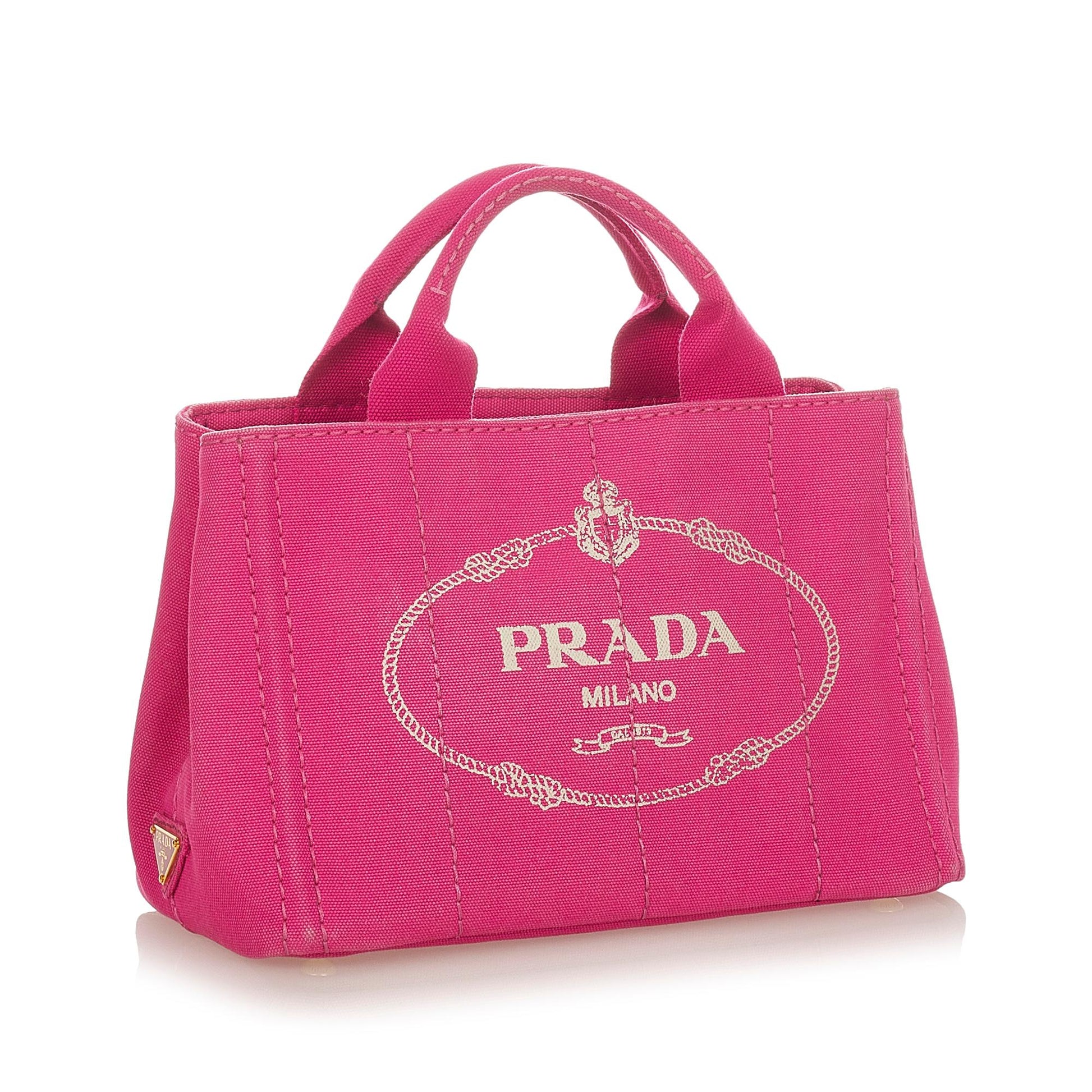 Prada Canapa Handbag Shg Logo Satchel Bag Handbag Shg 25394