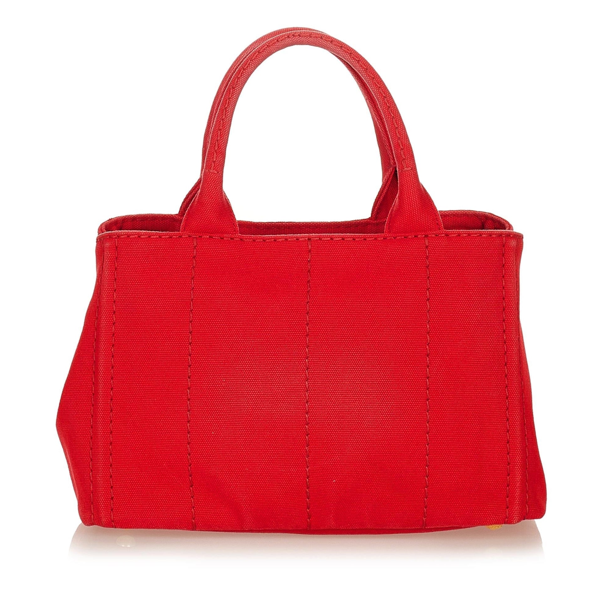 Prada Canapa Satchel Shg Logo Satchel Bag