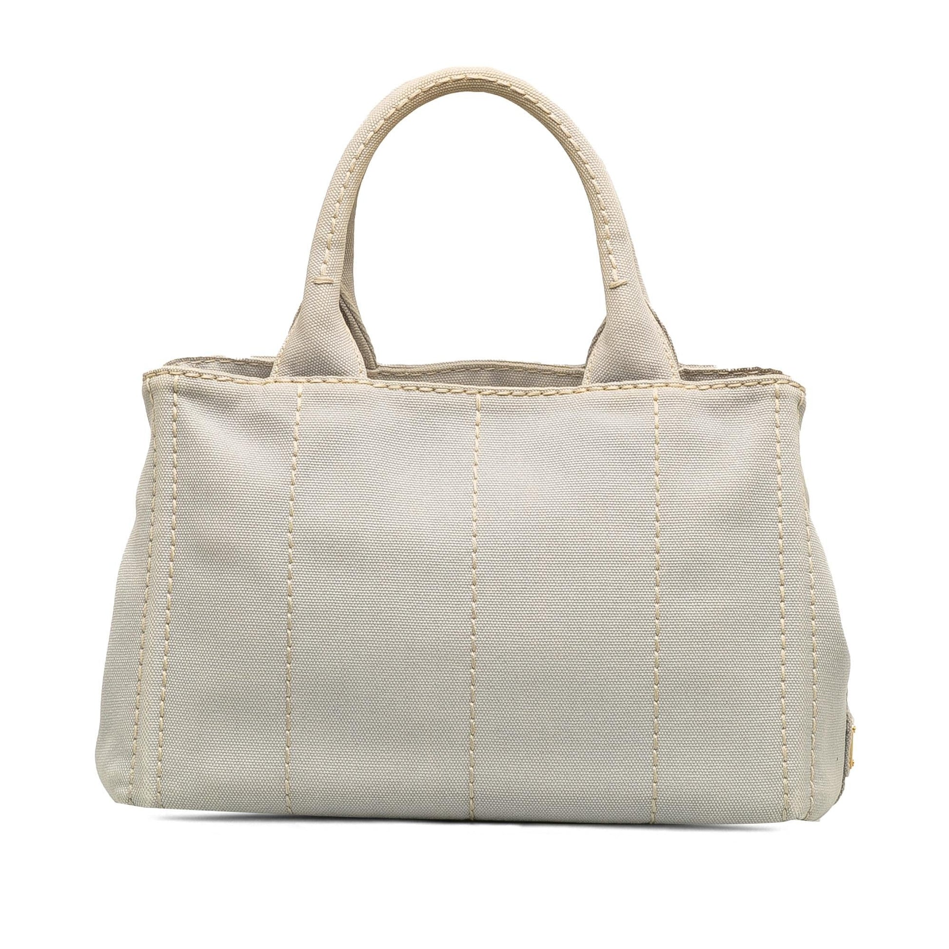 Prada Canapa Satchel Shg Iqn9Cg Logo Satchel Bag
